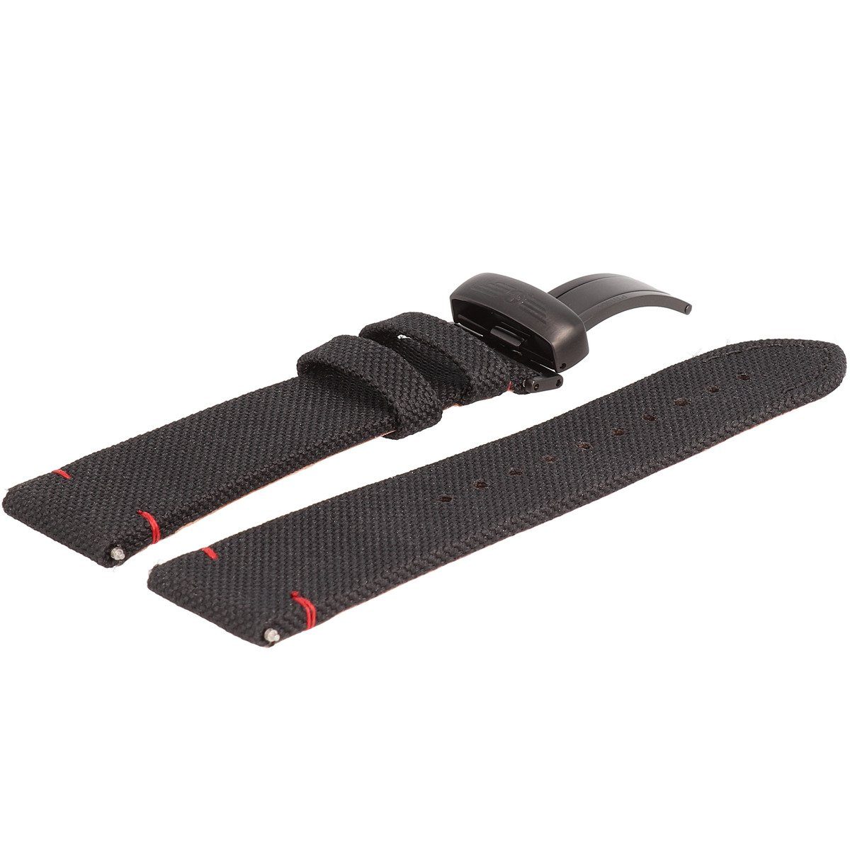 Victorinox Uhrenarmband 22mm Textil Schwarz 5241