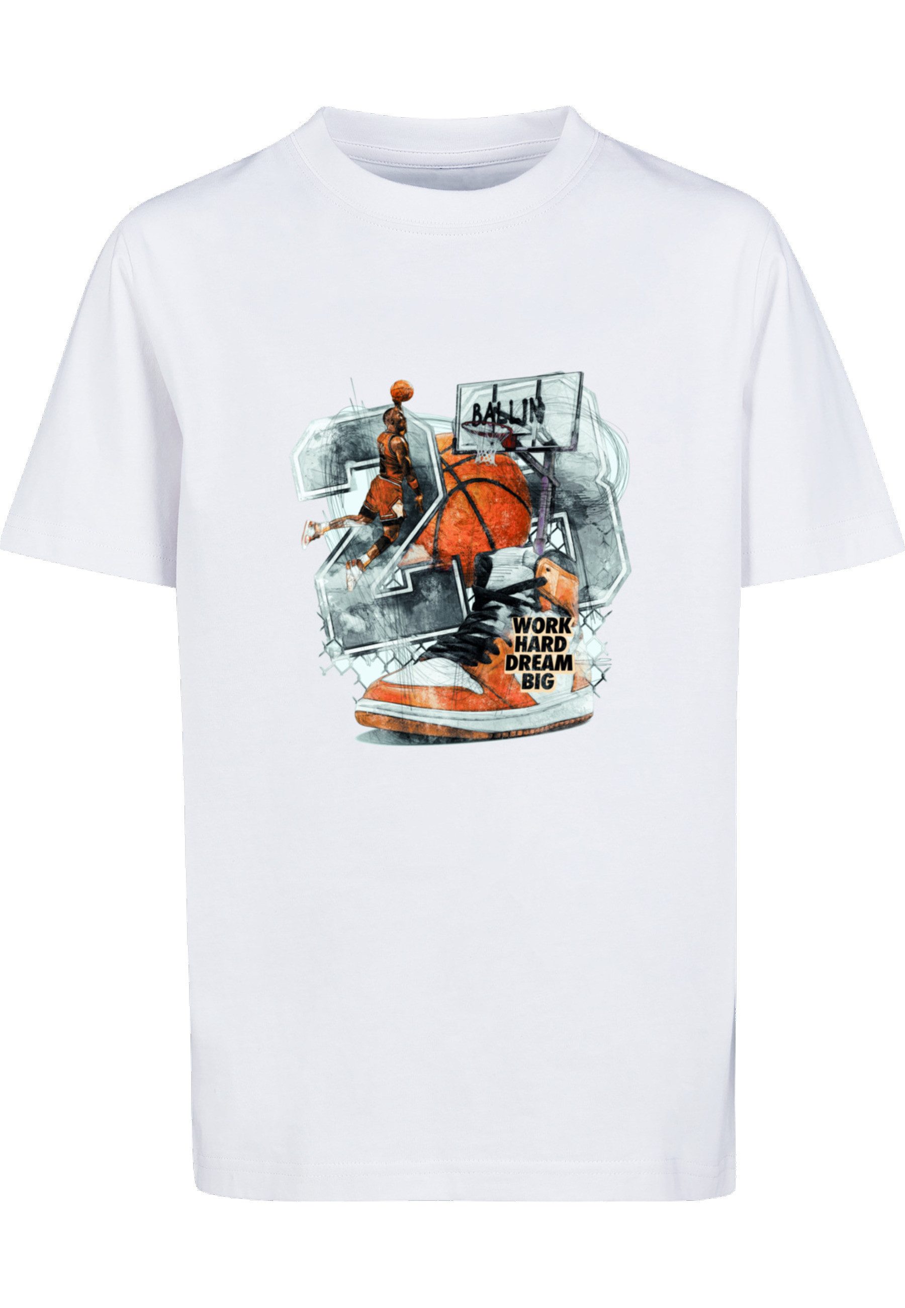T-Shirt MisterTee Herren Kids Vintage Ballin Tee