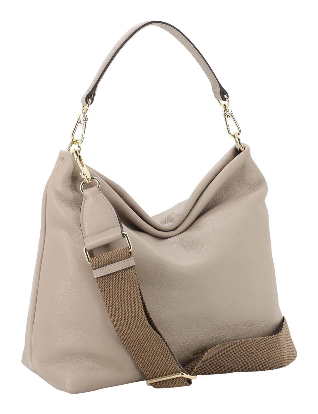 Abro Schultertasche Hobo Bag Kaia, aus echtem Leder