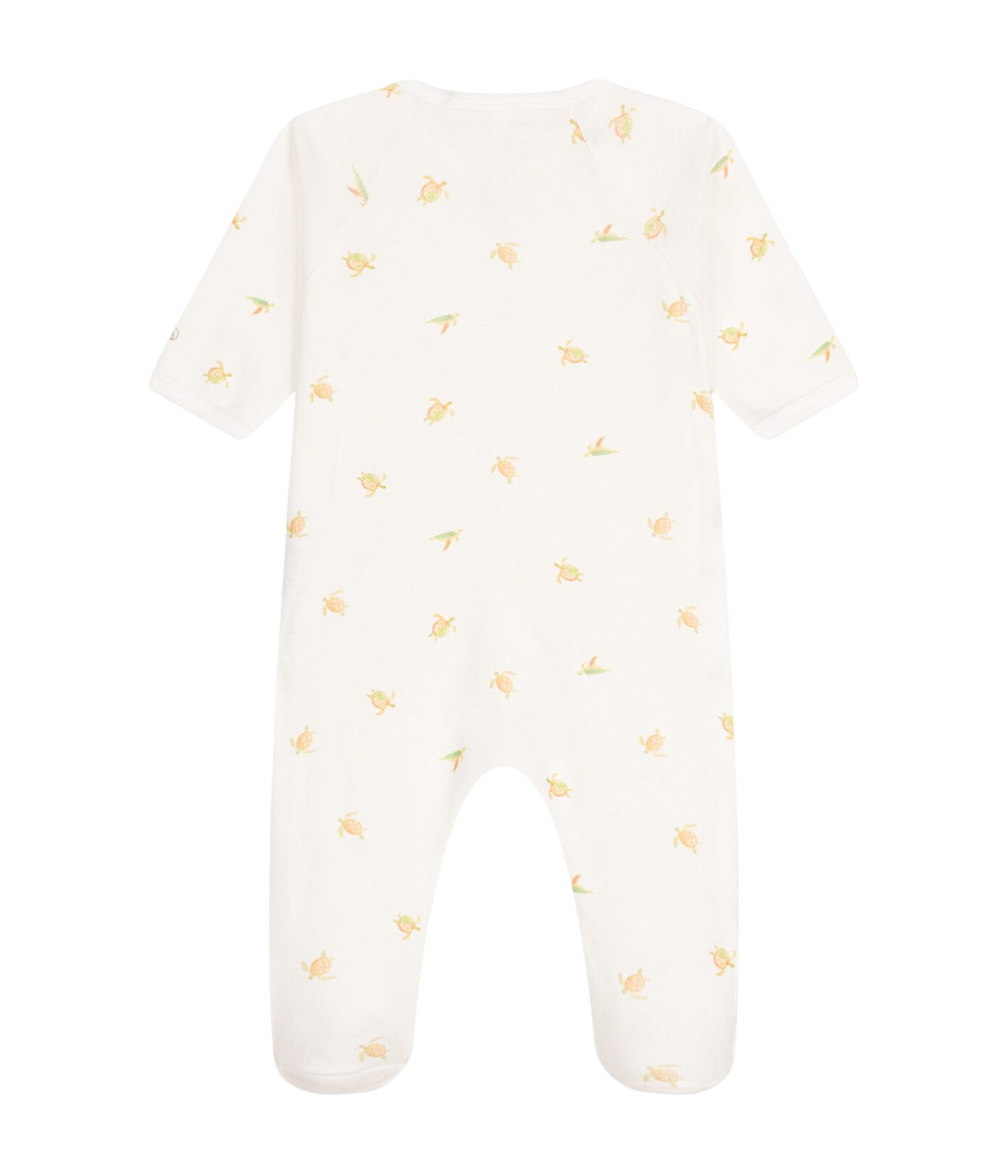 Petit Bateau Strampler Petit Bateau weißer Strampler mit Schildkröten