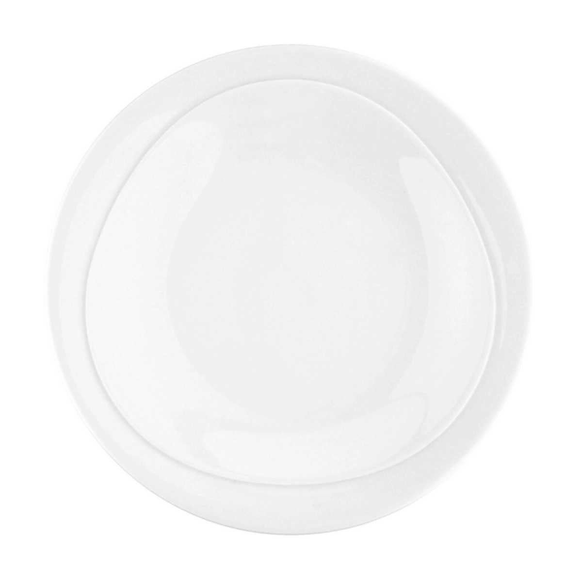 Seltmann Weiden Frühstücksteller Trio Weiß, 23 cm