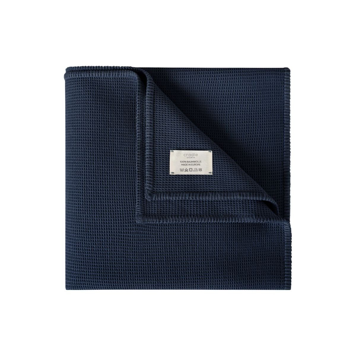 Wolldecke Decke Piqué Baumwolldecke 150 x 210 cm Baumwolle, Cradle Studio günstig online kaufen