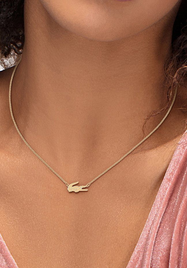 Lacoste Kette mit Anhänger Schmuck Edel... Lacoste Kette mit Anhänger Schmuck Edel...