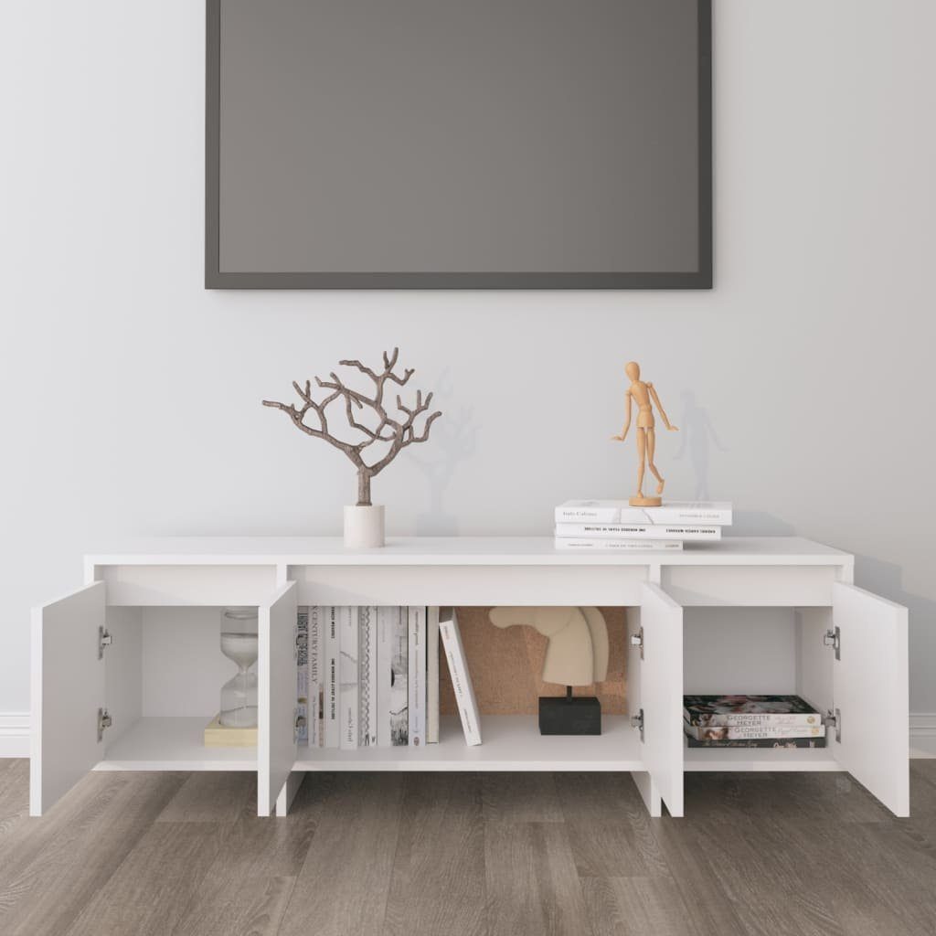 furnicato TV-Schrank Weiß 120x30x40,5 cm Holzwerkstoff