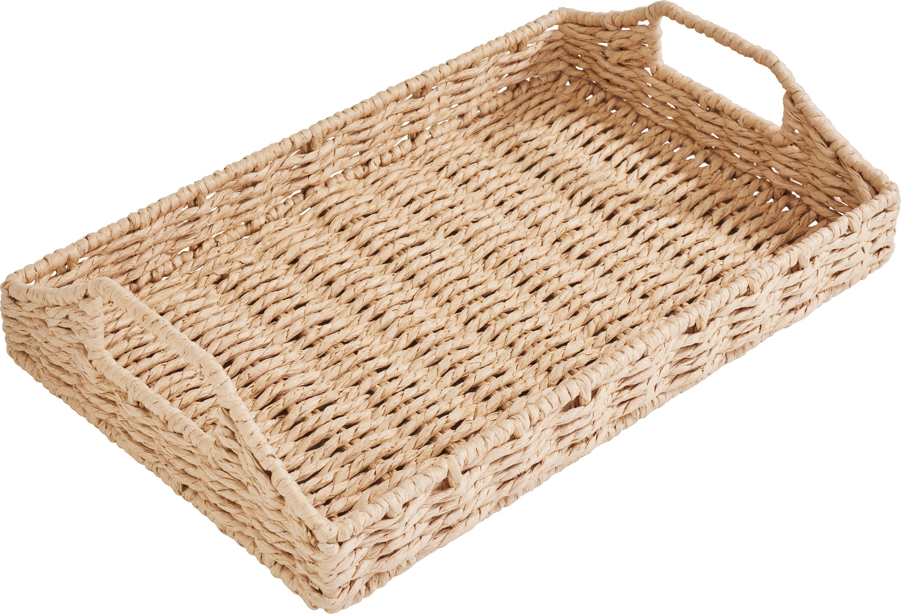 VBS Dekotablett Tablett Rechteckig, Länge 32.0 cm