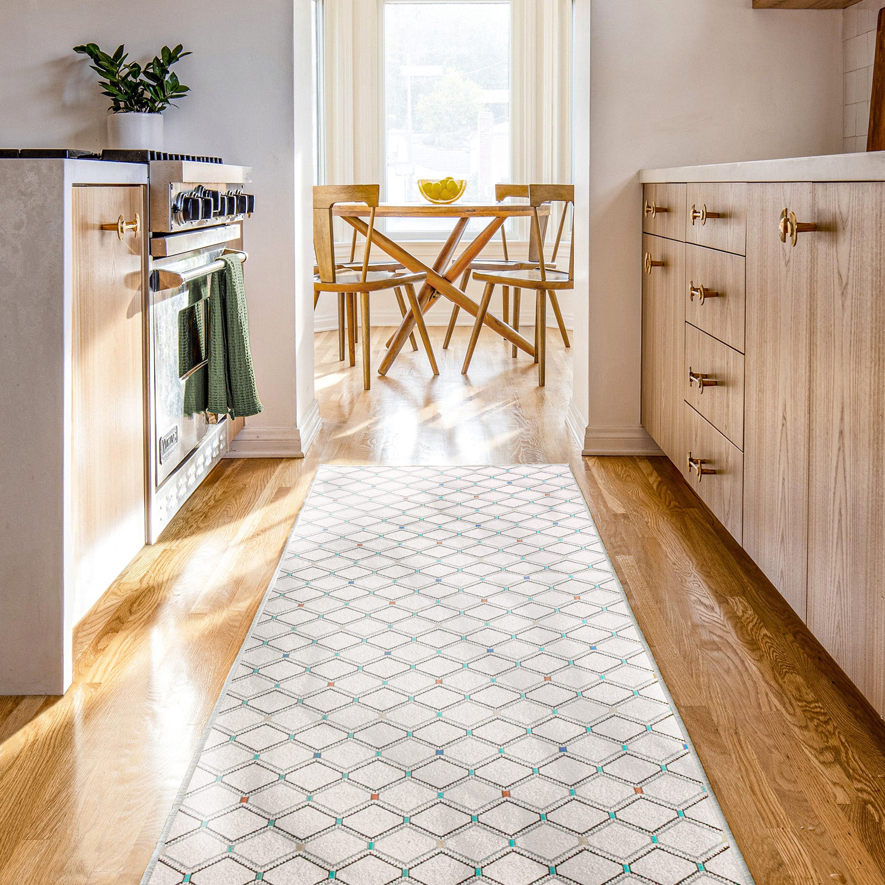 Björn&Schiller Läufer rutschfester Teppich 60x180 cm, 4 mm Dicke, moderner günstig online kaufen