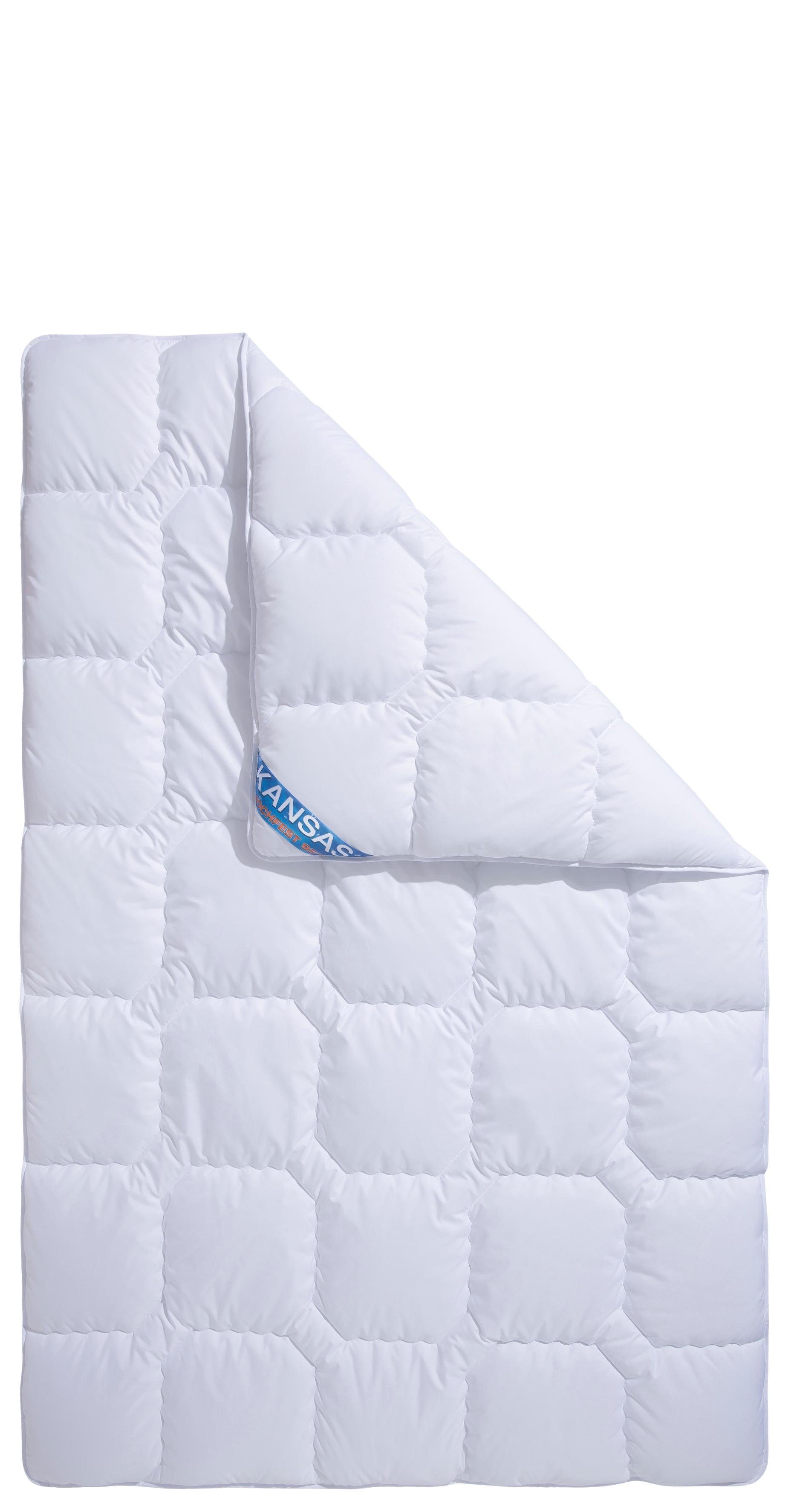 fan Microfaserbettdecke Kansas, Füllung: Polyesterfaser, Bezug: 100% Polyester, Bettdecke in 135x200 cm und weiteren Größen, für Sommer oder Winter