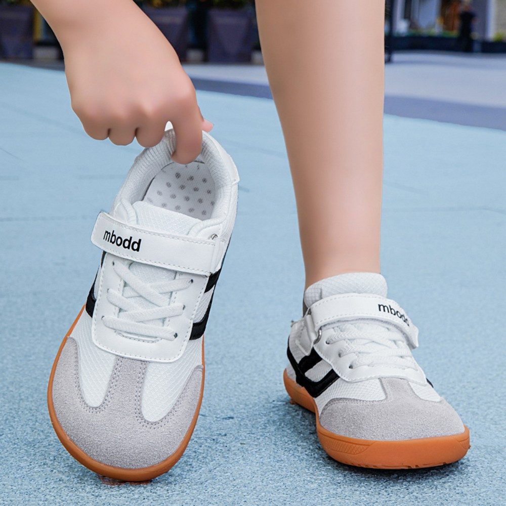 HUSK'SWARE Barfußschuh (Kinder Schuhe breite Zehenbox Jungen Mädchen) Barfußschuhe leichte Sneaker für Schule Freizeit Outdoor