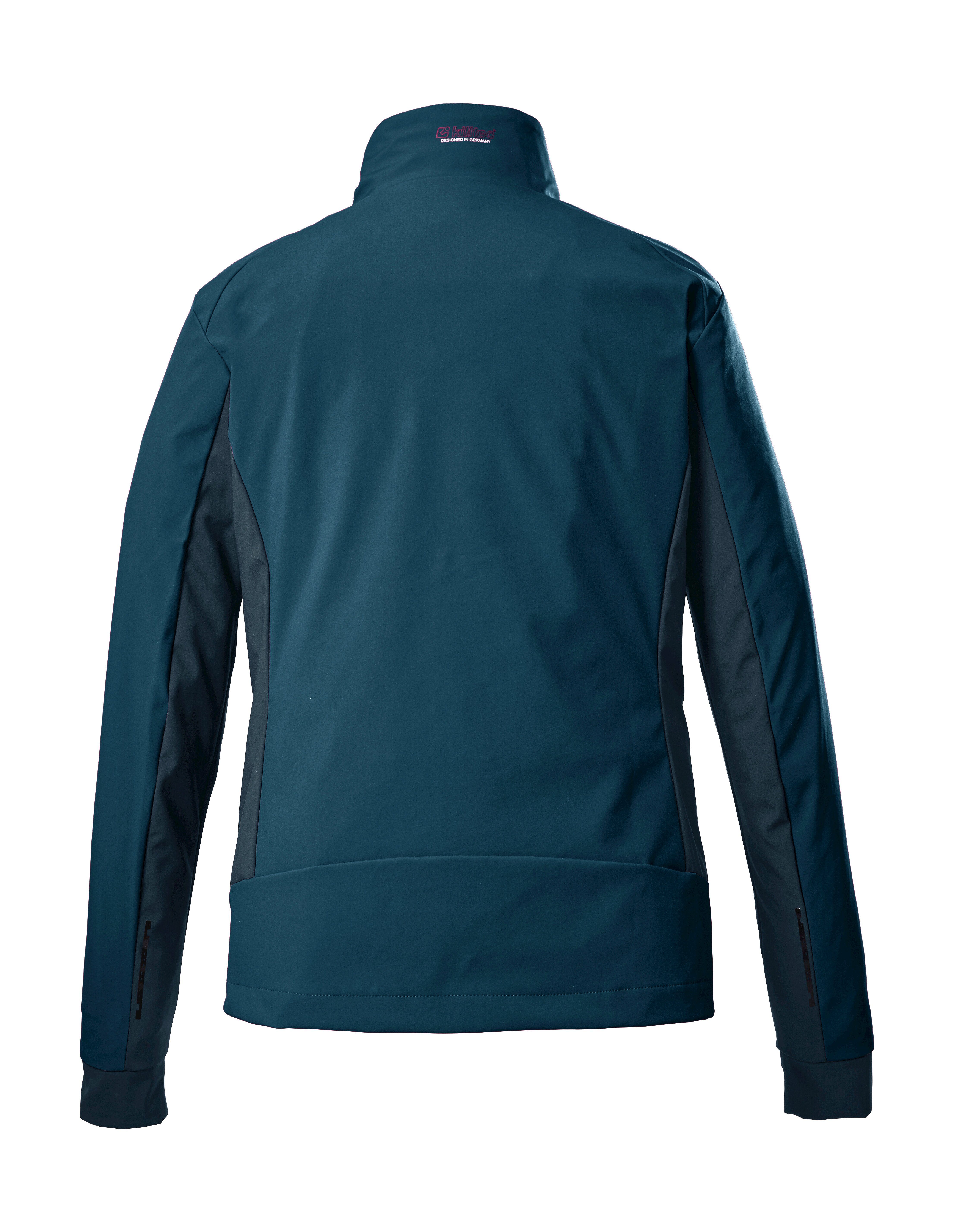 Killtec Softshelljacke KOW 102 WMN SFTSHLL JCKT Schmale Softshelljacke, wasser- und windabweisend, atmungsaktiv