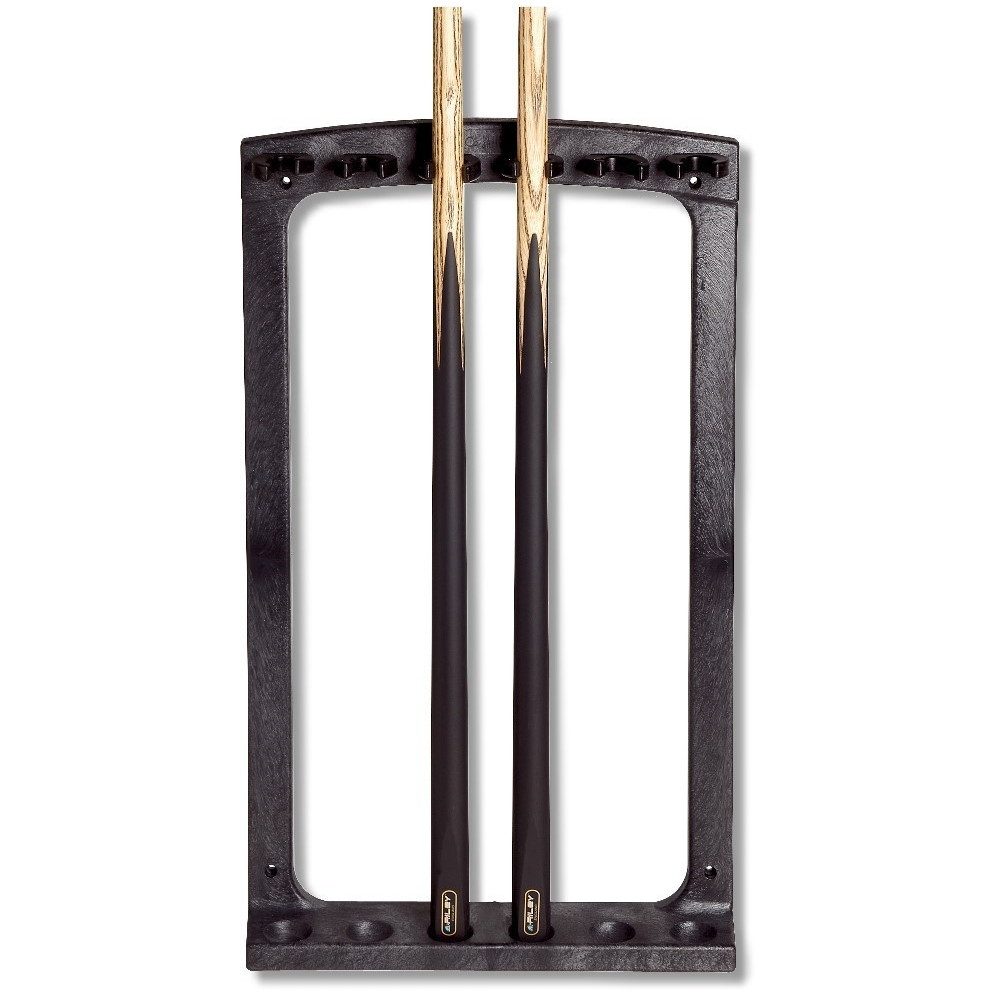 Winsport Billardqueue 1650.07 Wandhalter Fiberglas 6 Queue schwarz