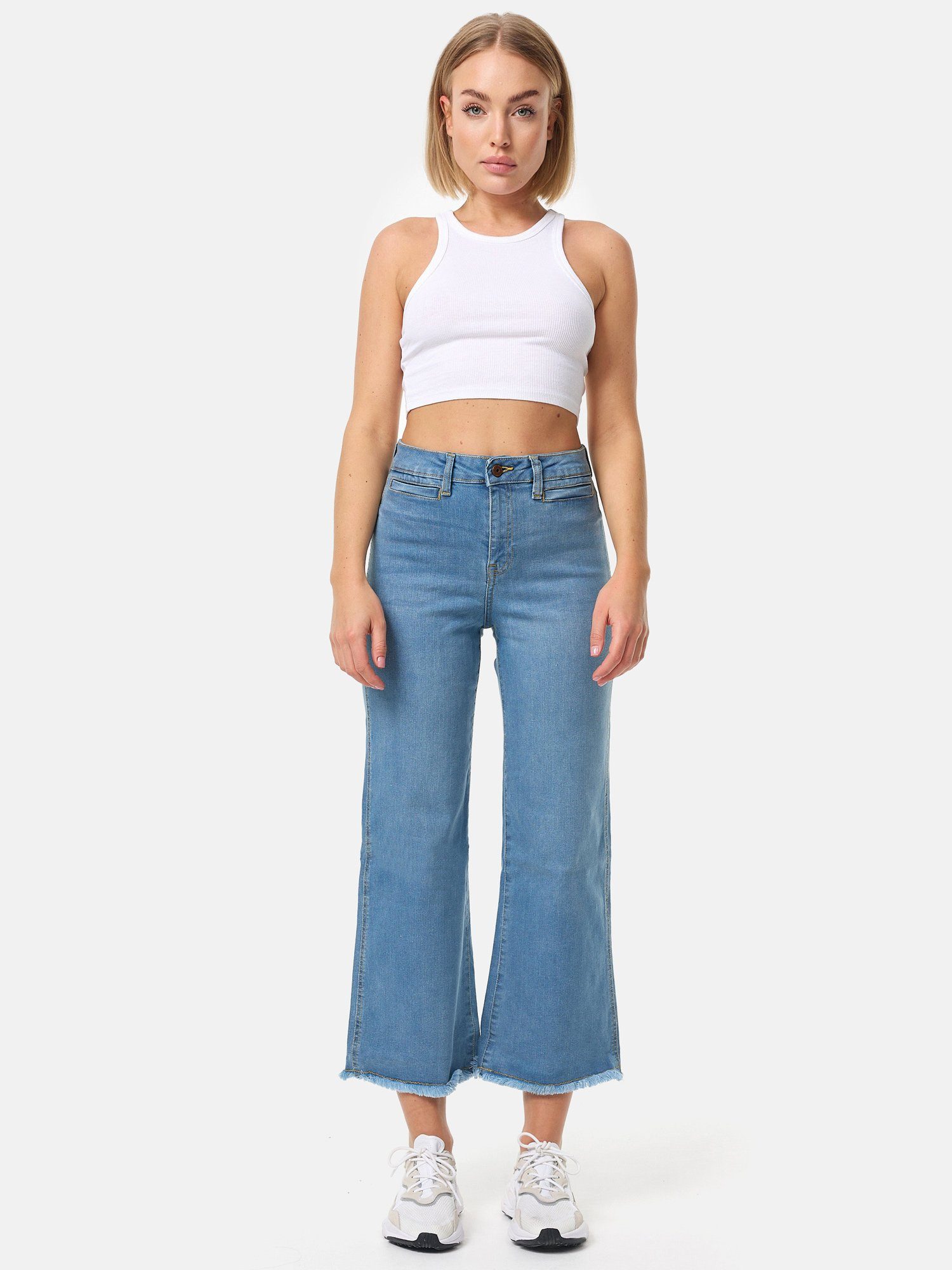Tazzio Bootcut-Jeans F113 Damen Flared Jeanshose günstig online kaufen