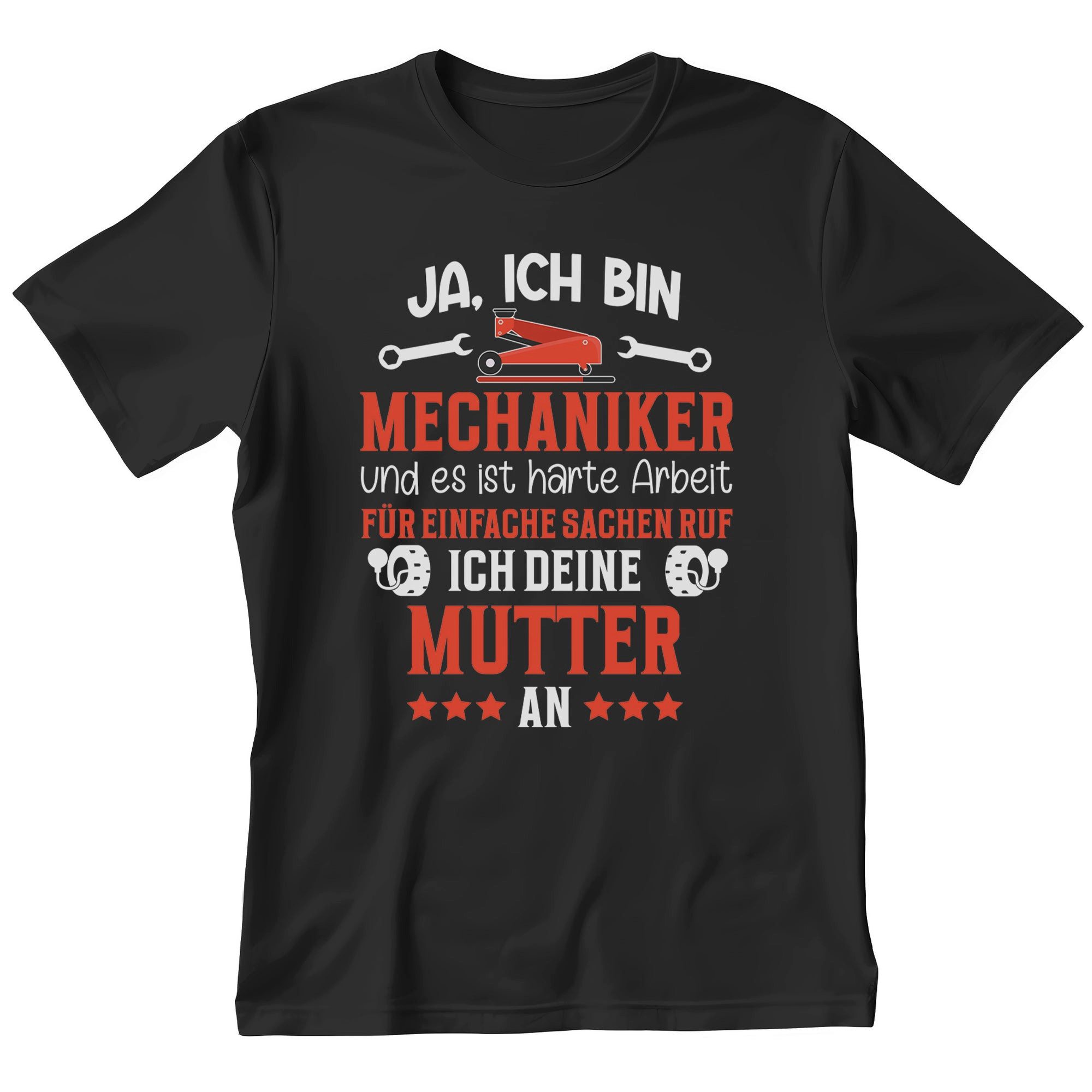 T-Shirt Mechaniker Geschenk Männer Spruch Beruf Ausbildung Abschluss