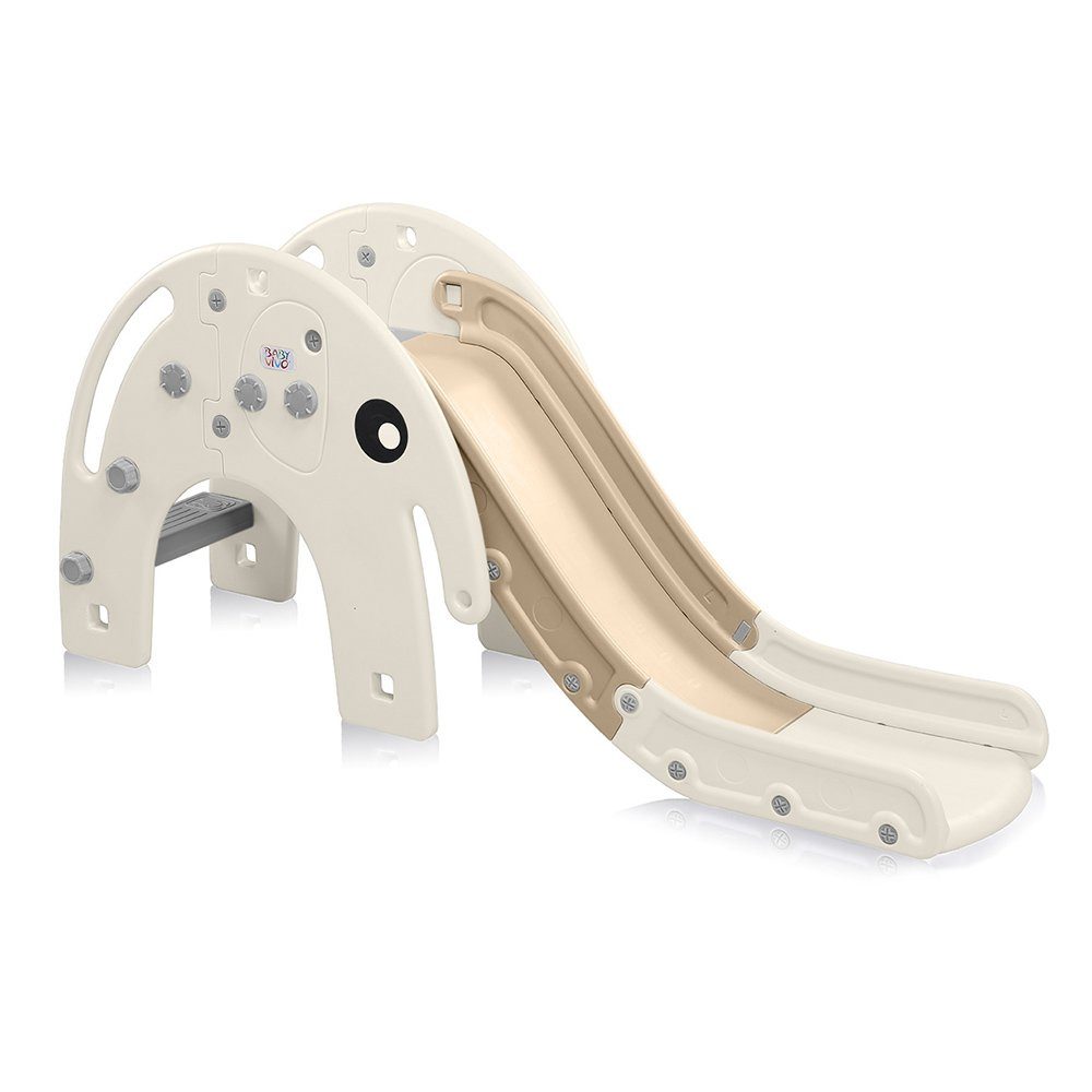 Baby Vivo Indoor-Rutsche Kinderrutsche / Rutsche - Elefant in Kaffee / Brau günstig online kaufen