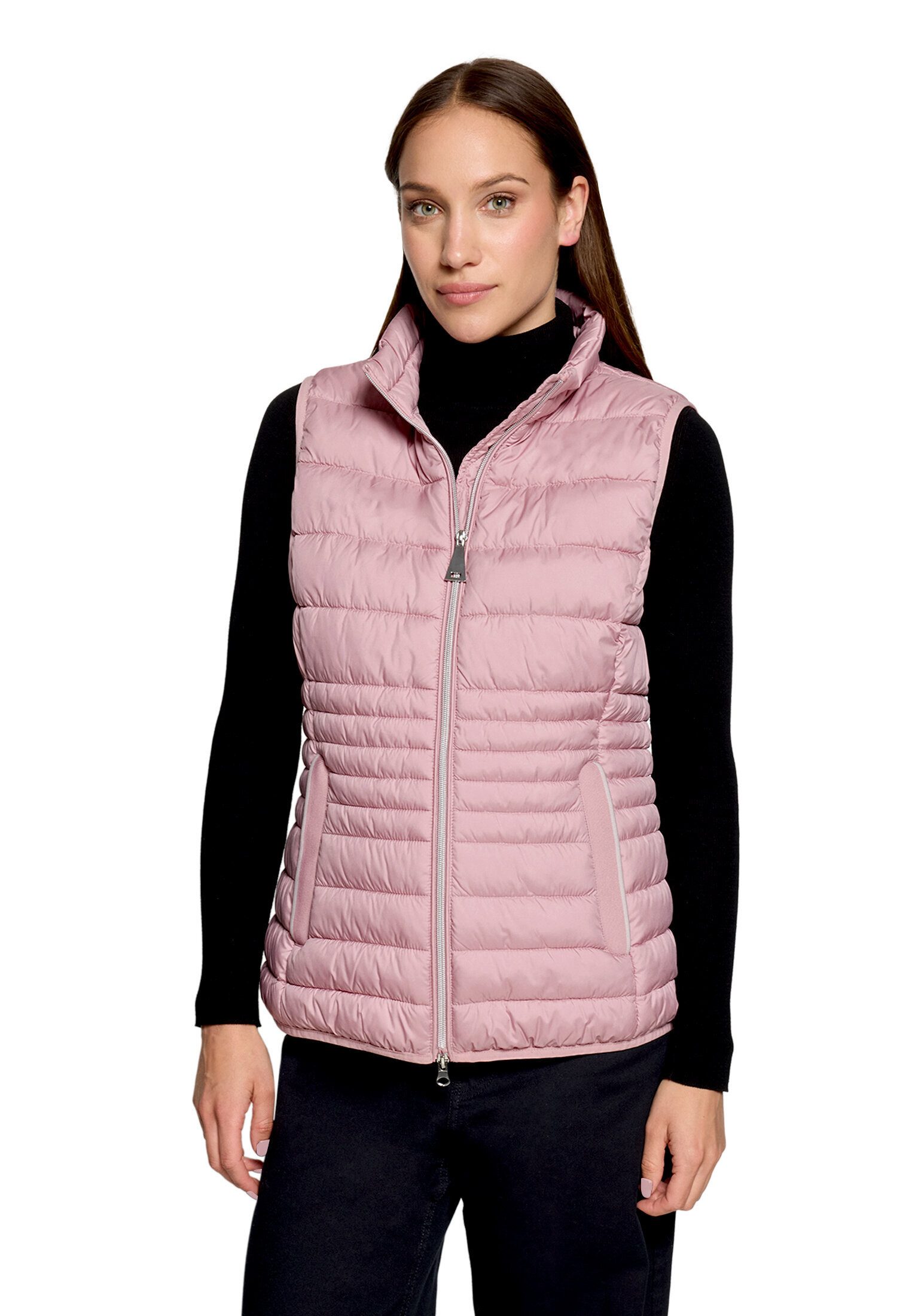 Betty Barclay Strickweste Damen mit Stehkragen