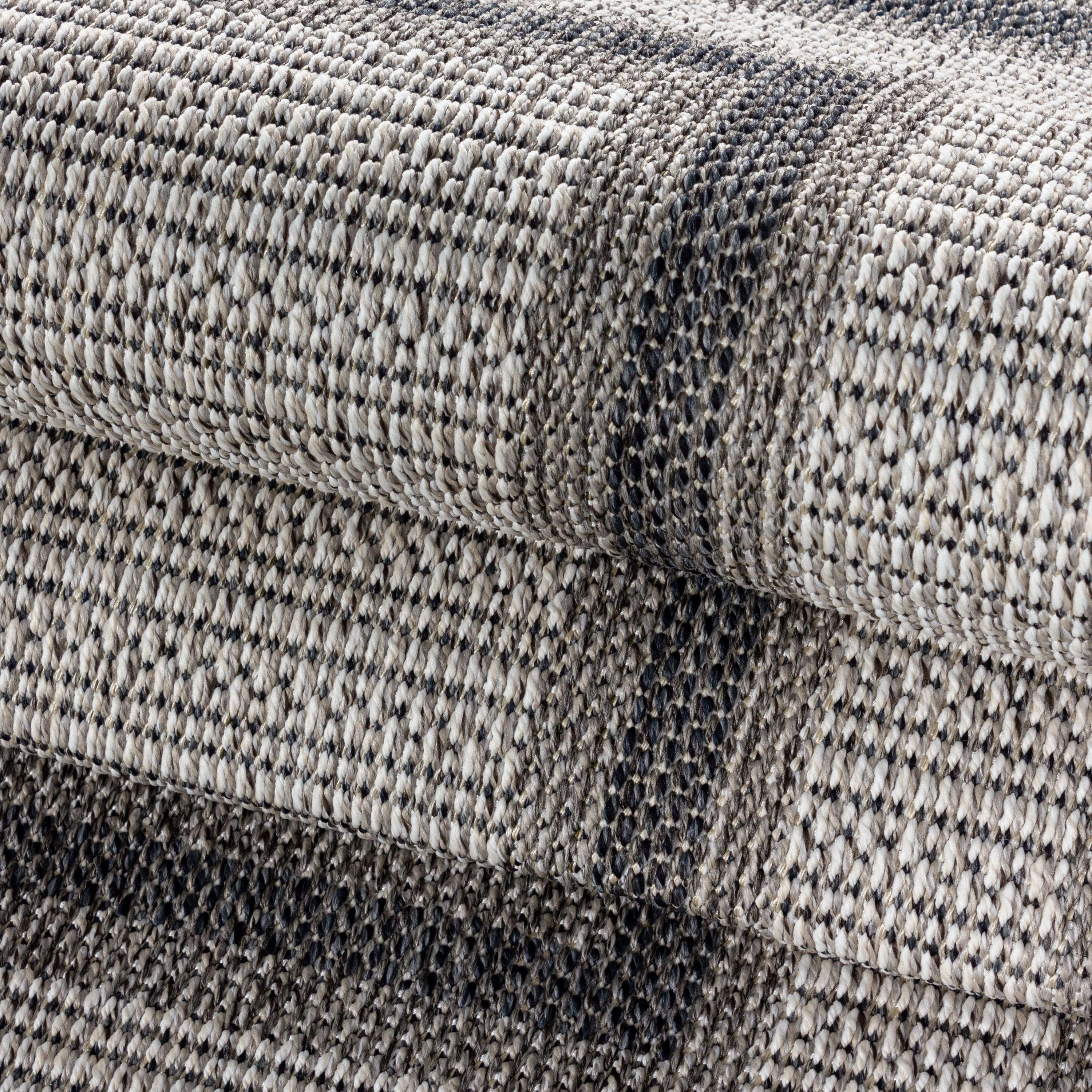 SIMPEX24 Outdoorteppich Bordüre Design, Läufer, Höhe: 7 mm, Outdoor Teppich Bordüre Design Wetterfest für Terrasse Balkon Küche