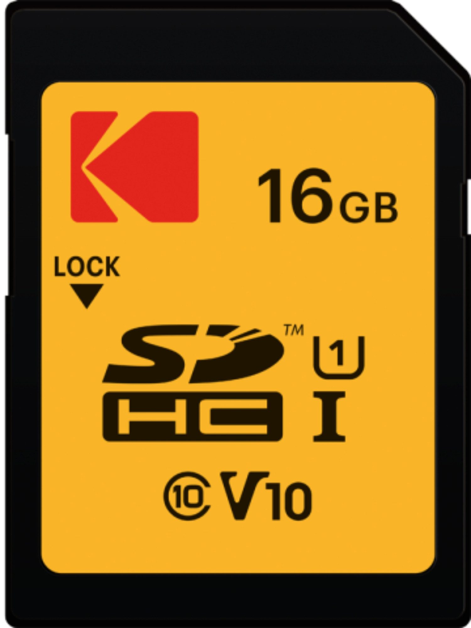 Kodak Kodak SD-Karte Speicherkarte 16 GB Premium Performance Speicherkarte (16 GB SD-Karte GB)