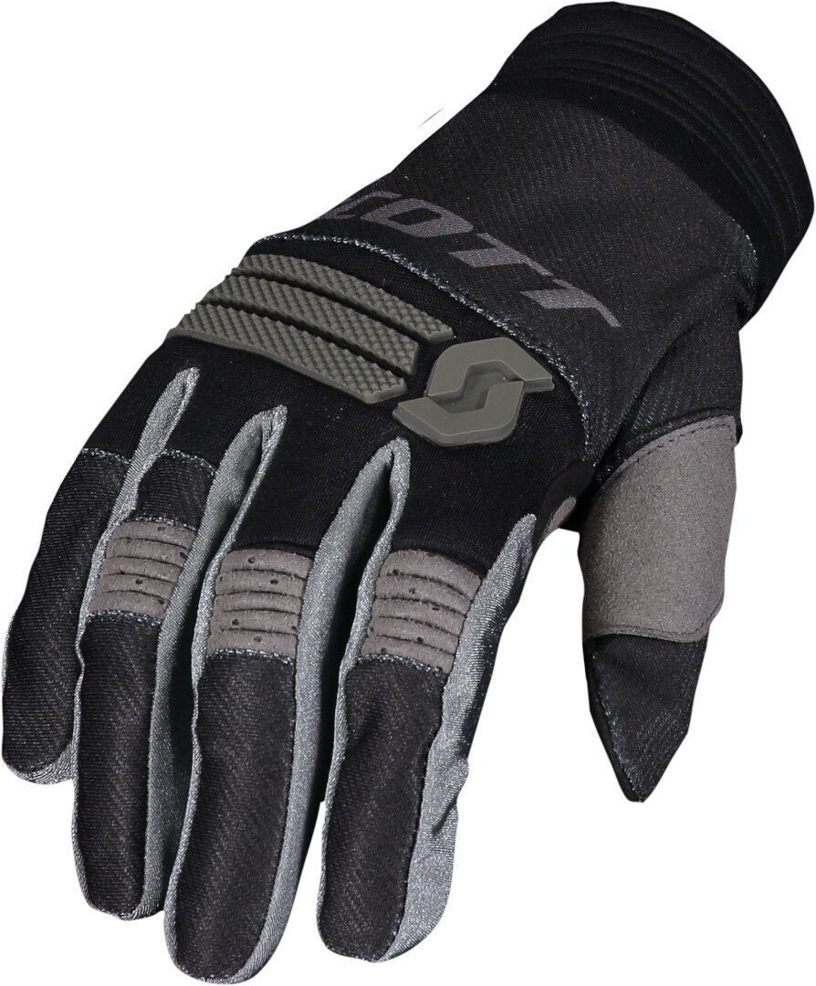 X-Plore Motocross Scott Black/Gray Motorradhandschuhe Handschuhe