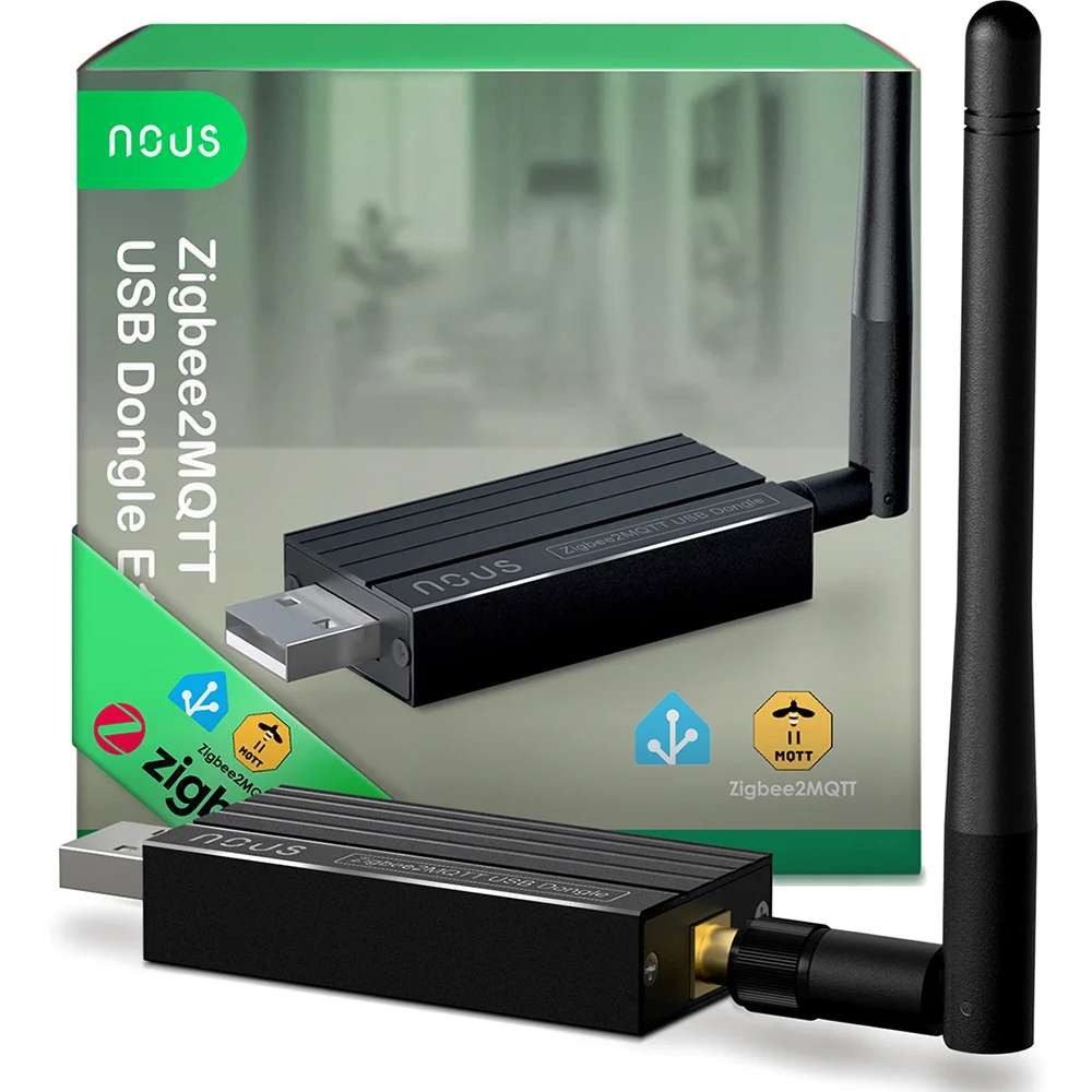 NOUS NOUS E16 ZigBee2MQTT Dongle USB ZigBee2MQTT & ZHA/USB/Antenne Smart-Home-Zubehör