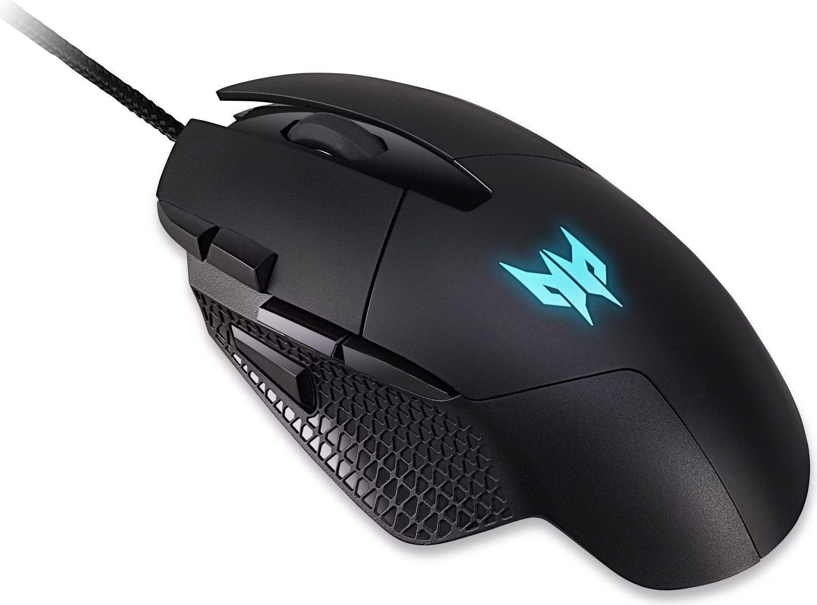 Acer Predator Cestus 315 Gaming Maus 6500 DPI RGB 6 Tasten USB Gaming-Maus (kabelgebunden, 1000 dpi)