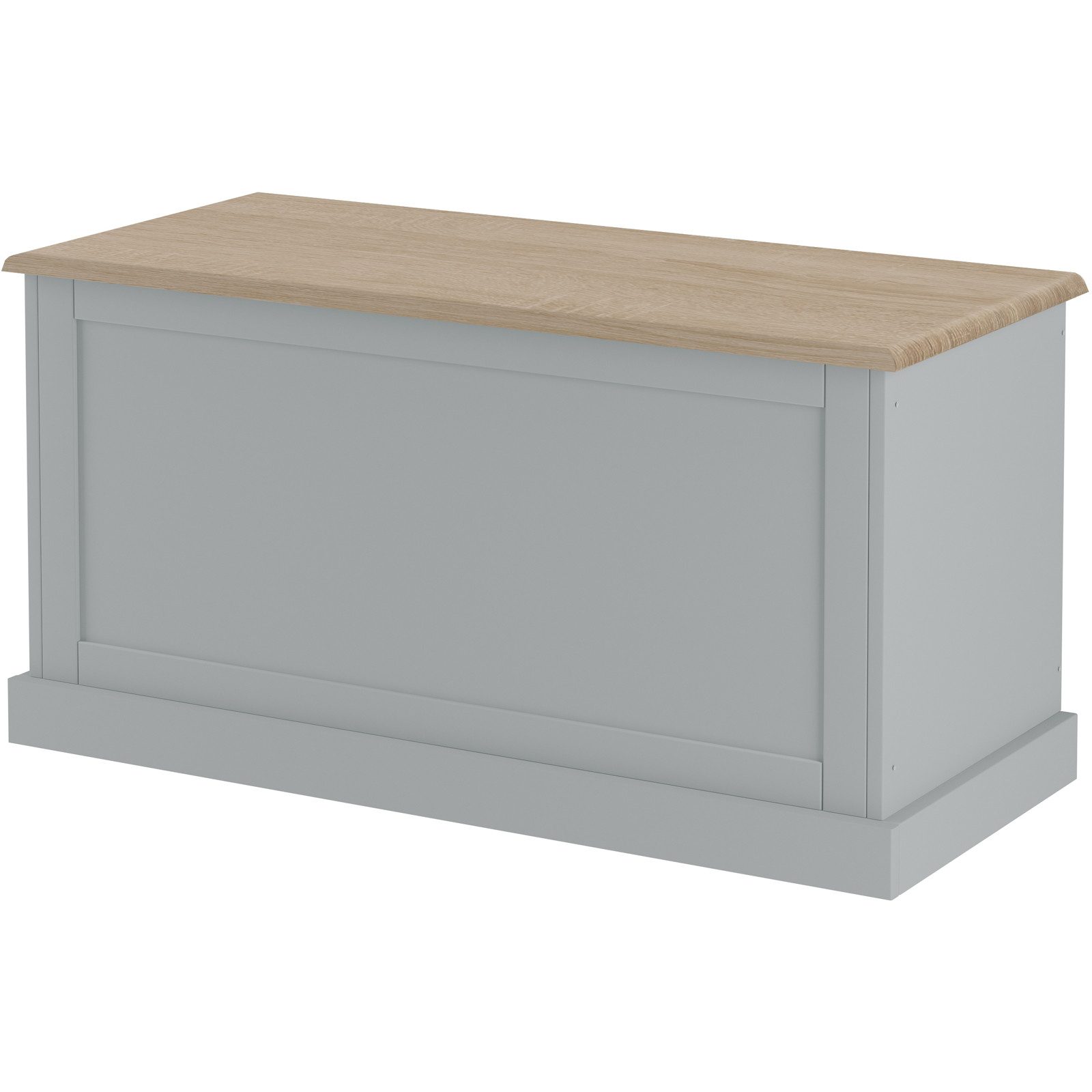 loft24 Truhenbank Bruce, Bank, Truhe, MDF foliert im Landhausstil, Breite 90 cm