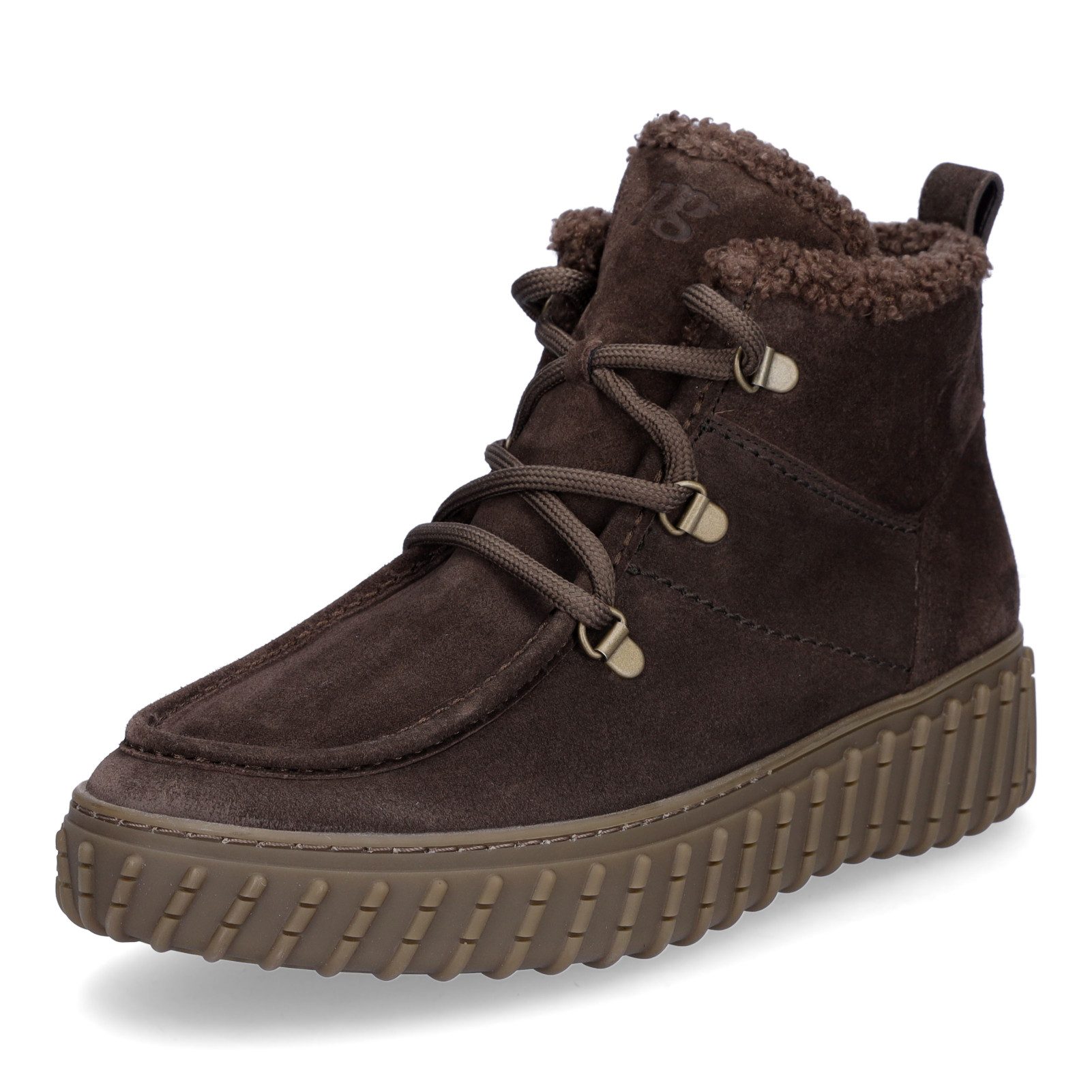 Paul Green Paul Green Damen Schnürboot dunkelbraun Schnürboots