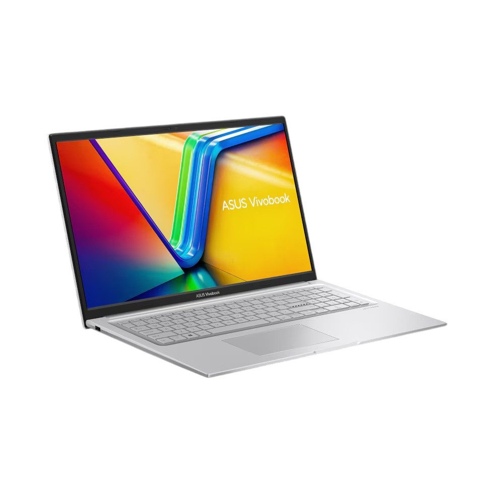 Asus Vivobook 17 Laptop, Intel Core i3-1315U, 8 GB RAM, Win 11, Silber Notebook (43,9 cm/17,3 Zoll, Intel Core i3 1315U, Intel® UHD Graphics, 512 GB SSD, Numblock, Tastatur beleuchtet, HD Webcam mit Abdeckung)