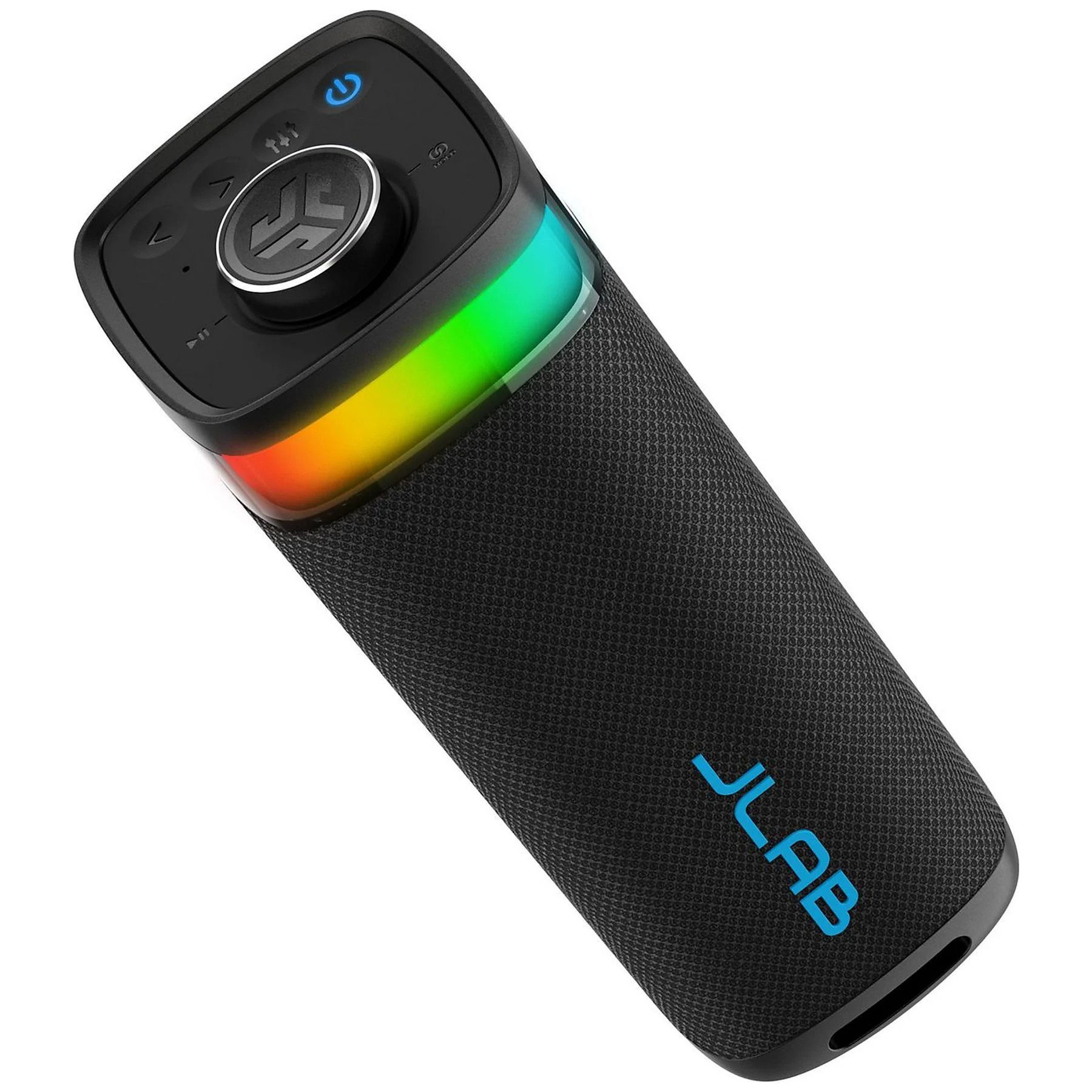 Jlab JBuds Party Speaker Bluetooth-Lautsprecher (Wasserdichter Party-Lautsprecher mit RGB- und Bluetooth)