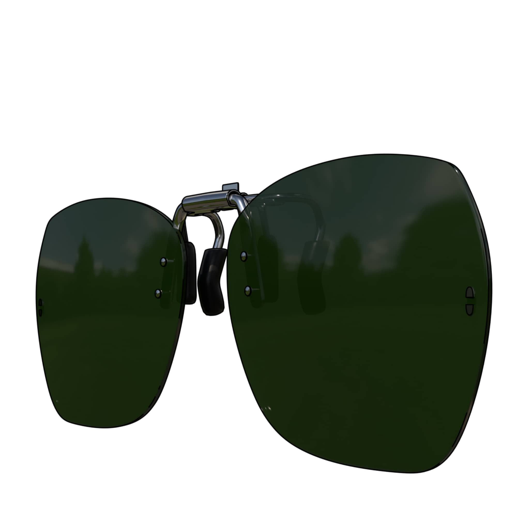 BEZLIT Eyewear Sonnenbrille Sonnen Brille Clip On Polarisierter Brillen Aufsatz Überbrille (1-St) im eleganten Look