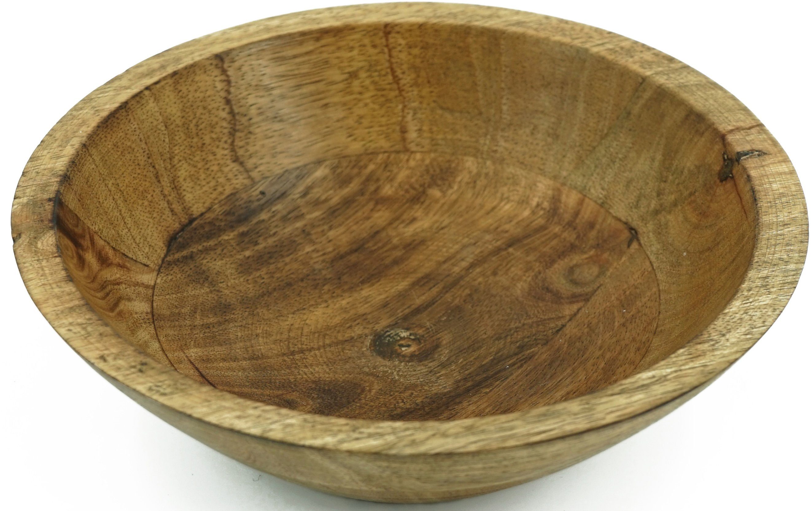 NOOR LIVING Obstschale, Holzwerkstoff, (1-tlg), aus Mangoholz