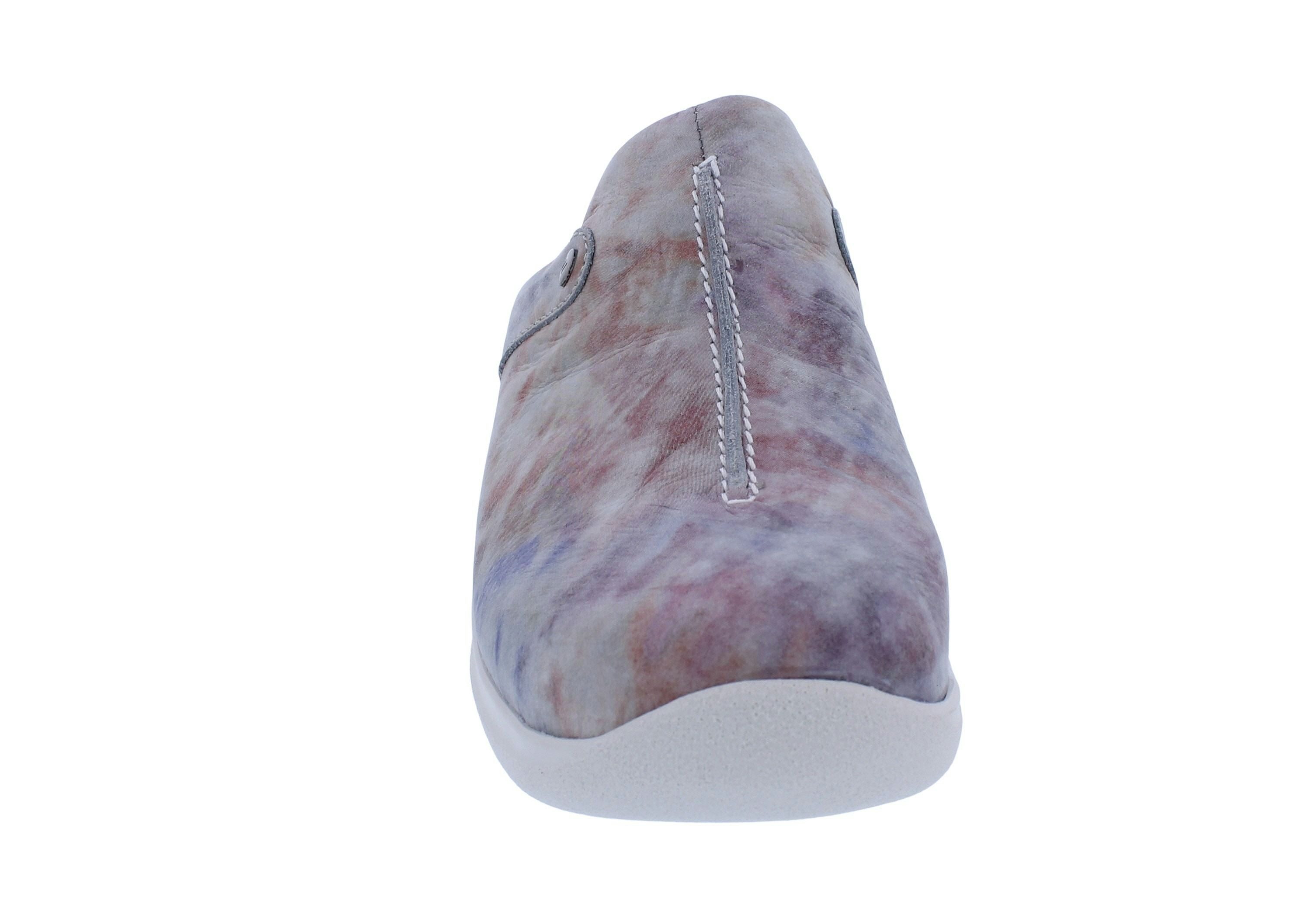 WOLKY Wolky Clog Holland DB 0662575-999, Nubukleder, Pastell-Multicolor, Fuß Clog