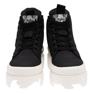 Buffalo RAVEN HI Schwarz Stiefelette Vegane Damen High-Top Sneaker