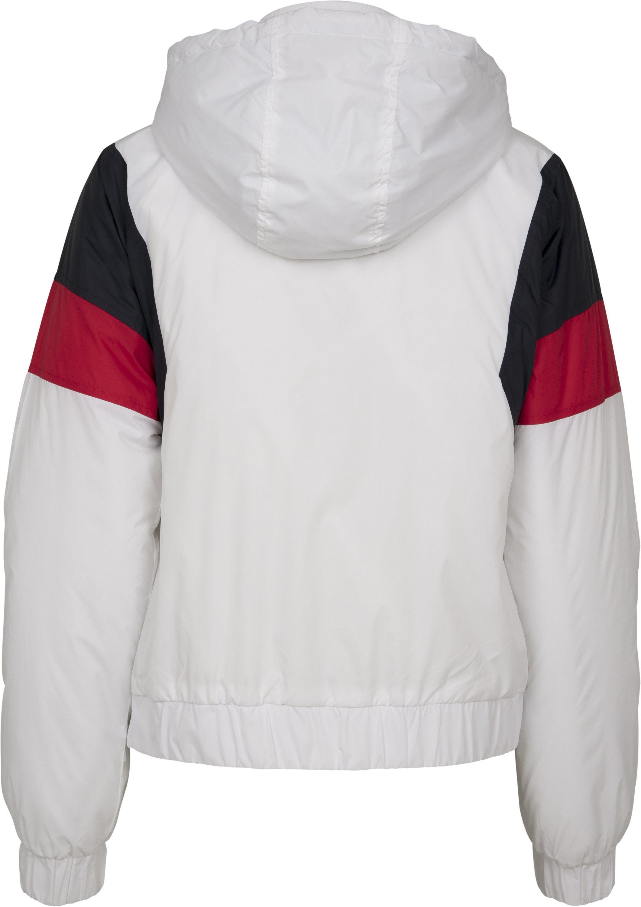 Padded Ladies 3-Tone CLASSICS white/navy/firered Pull Jacket (1-St) Damen URBAN Over Outdoorjacke