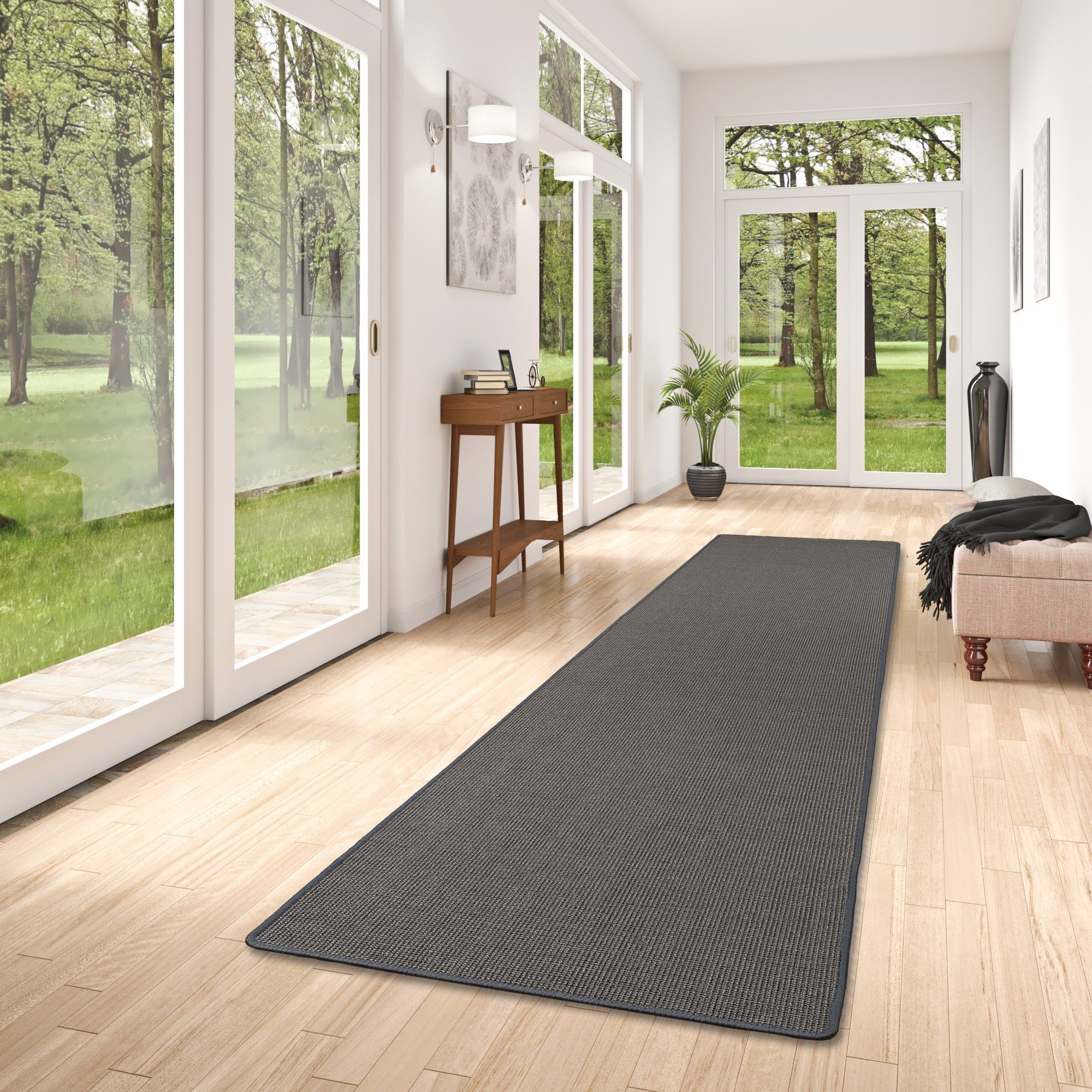 Snapstyle Sisalteppich Sisal Natur Läufer Teppich, Rechteckig, Höhe: 6 mm