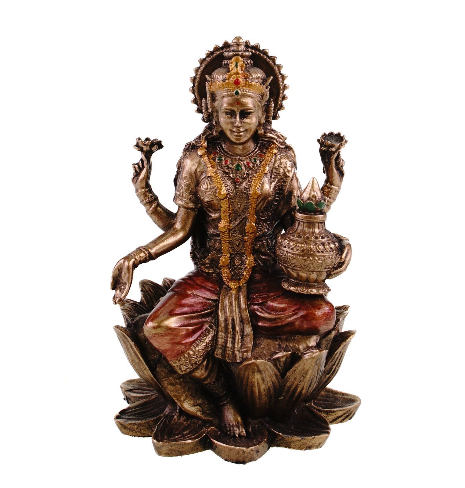 Dekofigur Shiva Figur Miniatur Indischer Gott der Zerstörung & Erneuerung