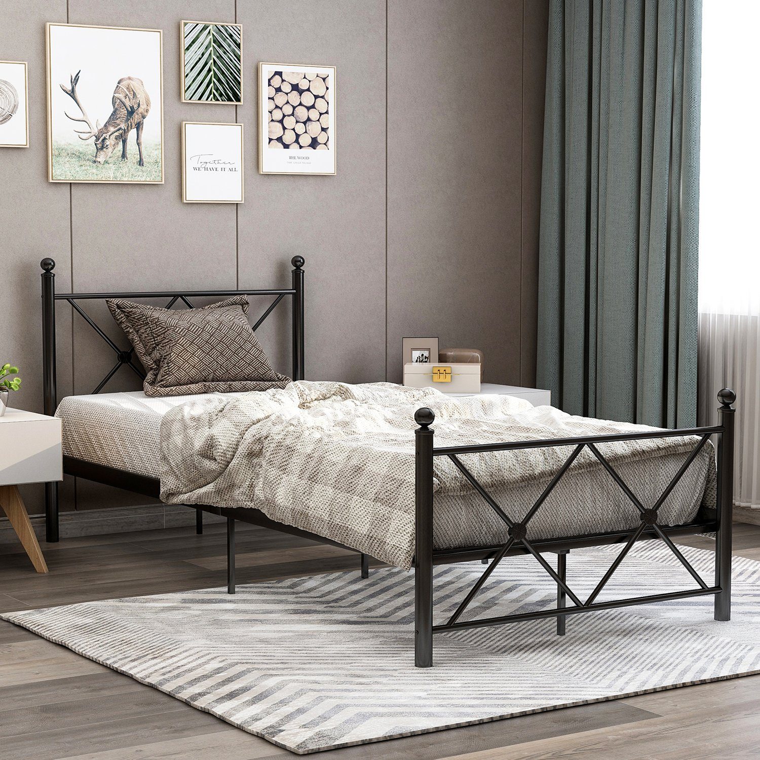 Merax Metallbett LENA, 1