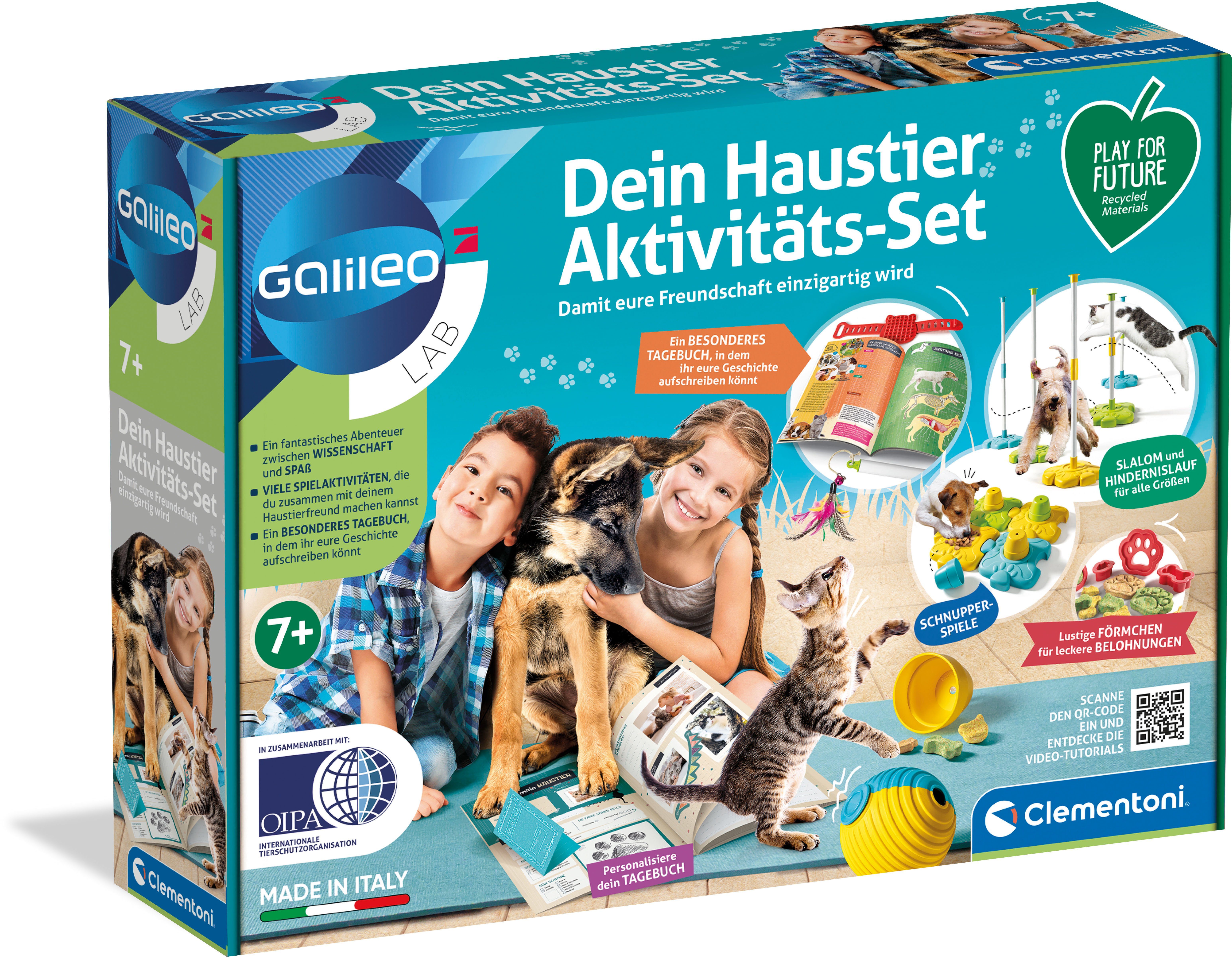 Europe Haustier Clementoni® Galileo, Dein in Experimentierkasten Made Aktivitäts-Set,