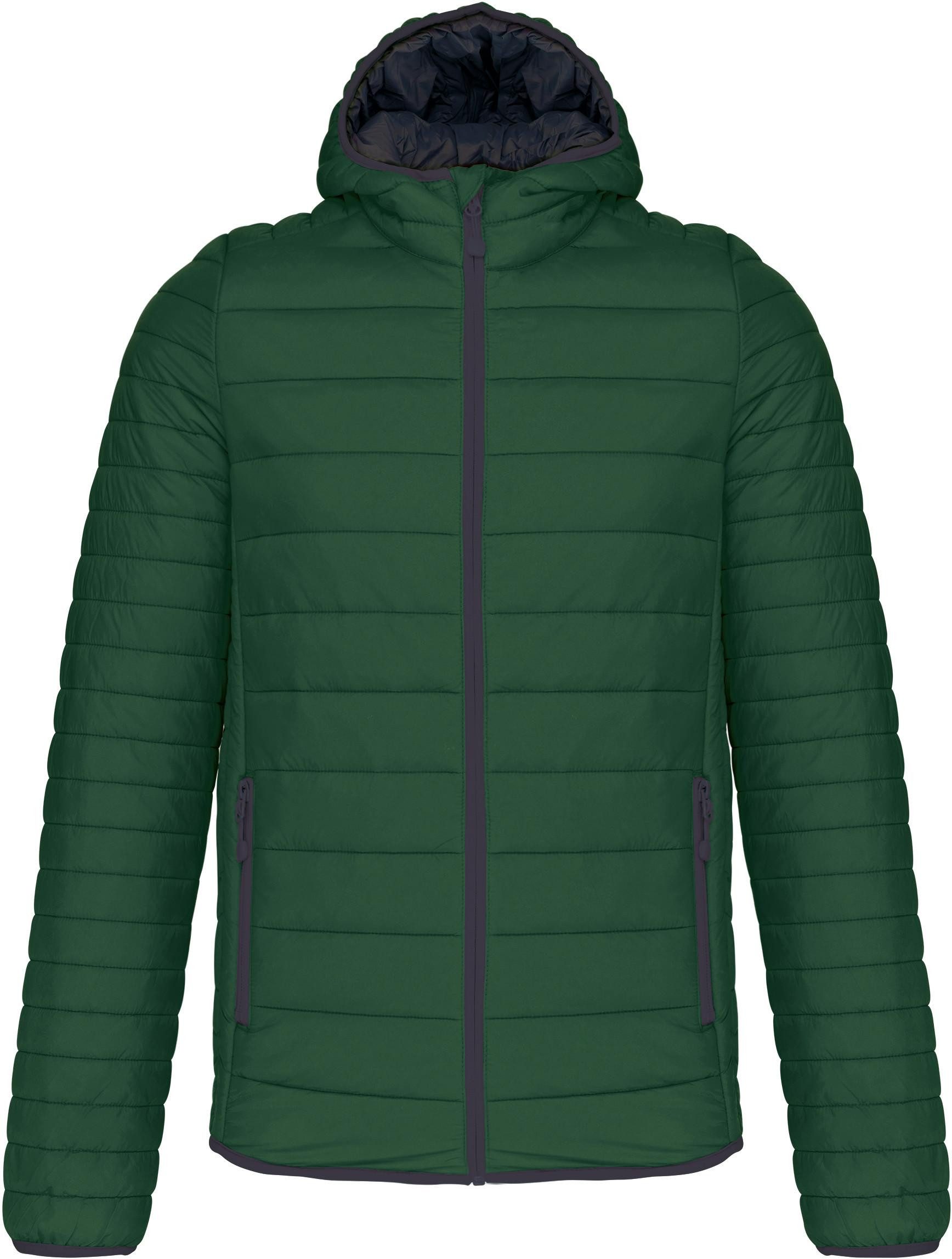 Outdoorjacke Leichte Herren-Steppjacke mit Kapuze