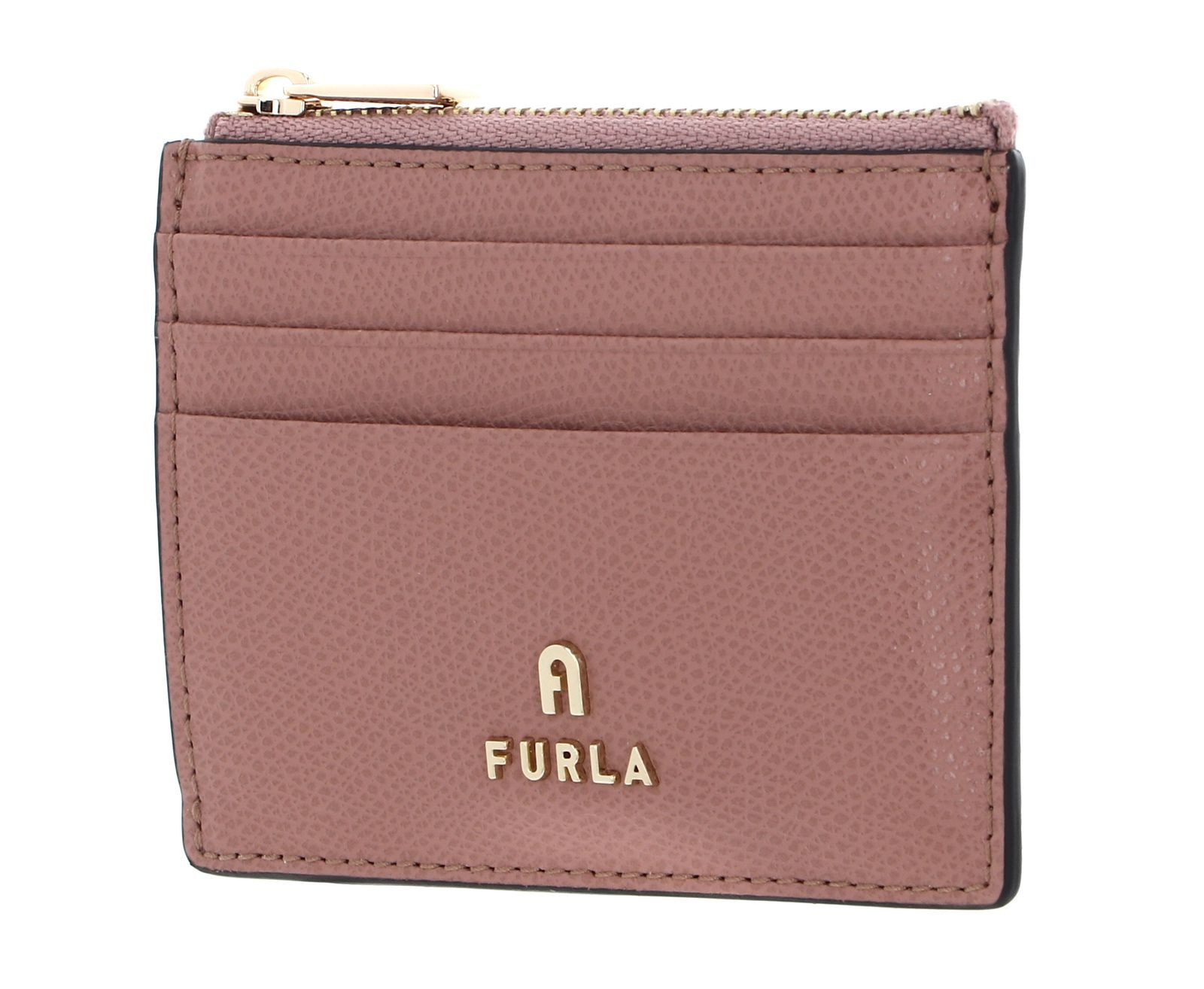 Furla Kartenetui Zipped Card Case, aus echtem Leder