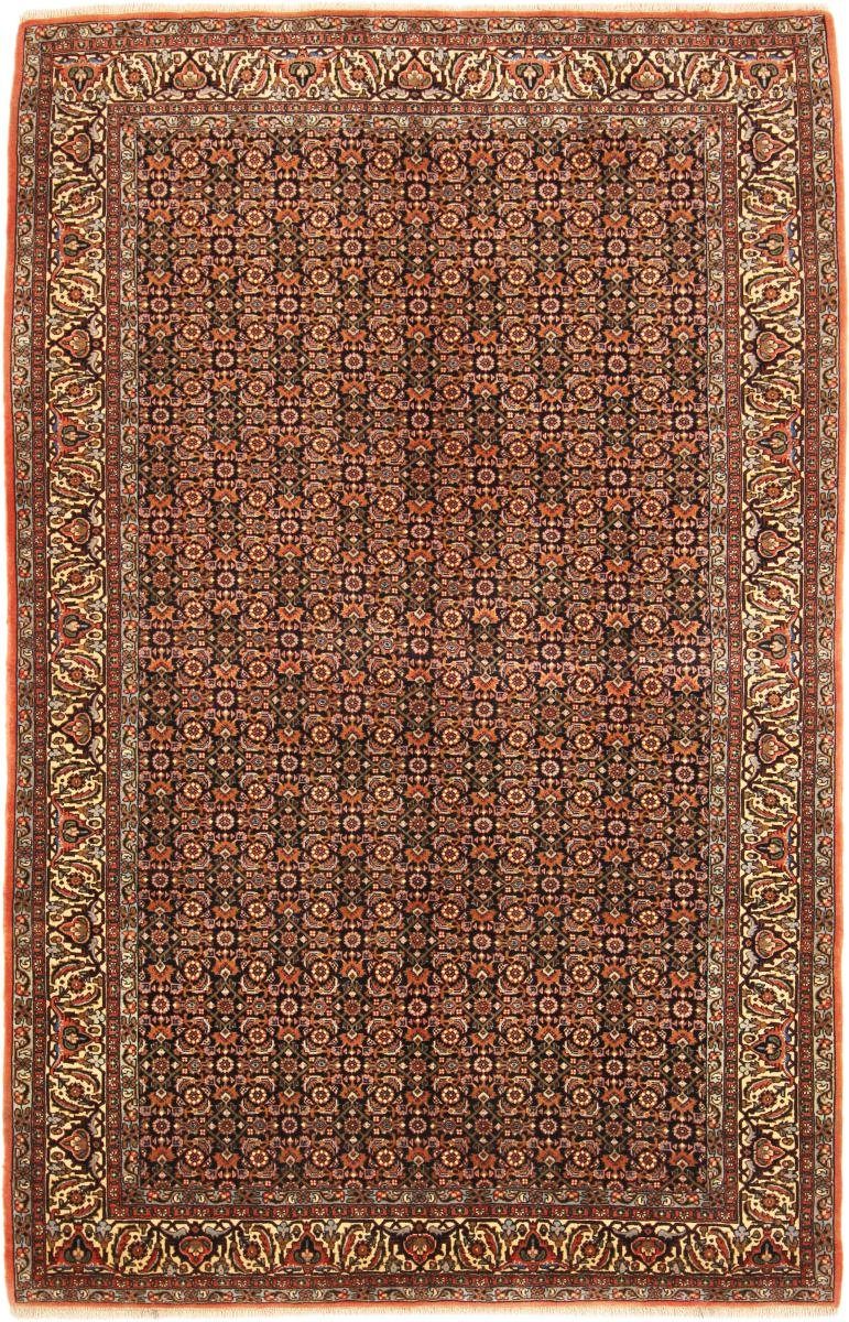 Orientteppich Bidjar Tekab 146x229 Handgeknüpfter Orientteppich / Perserteppich, Nain Trading, rechteckig, Höhe: 15 mm