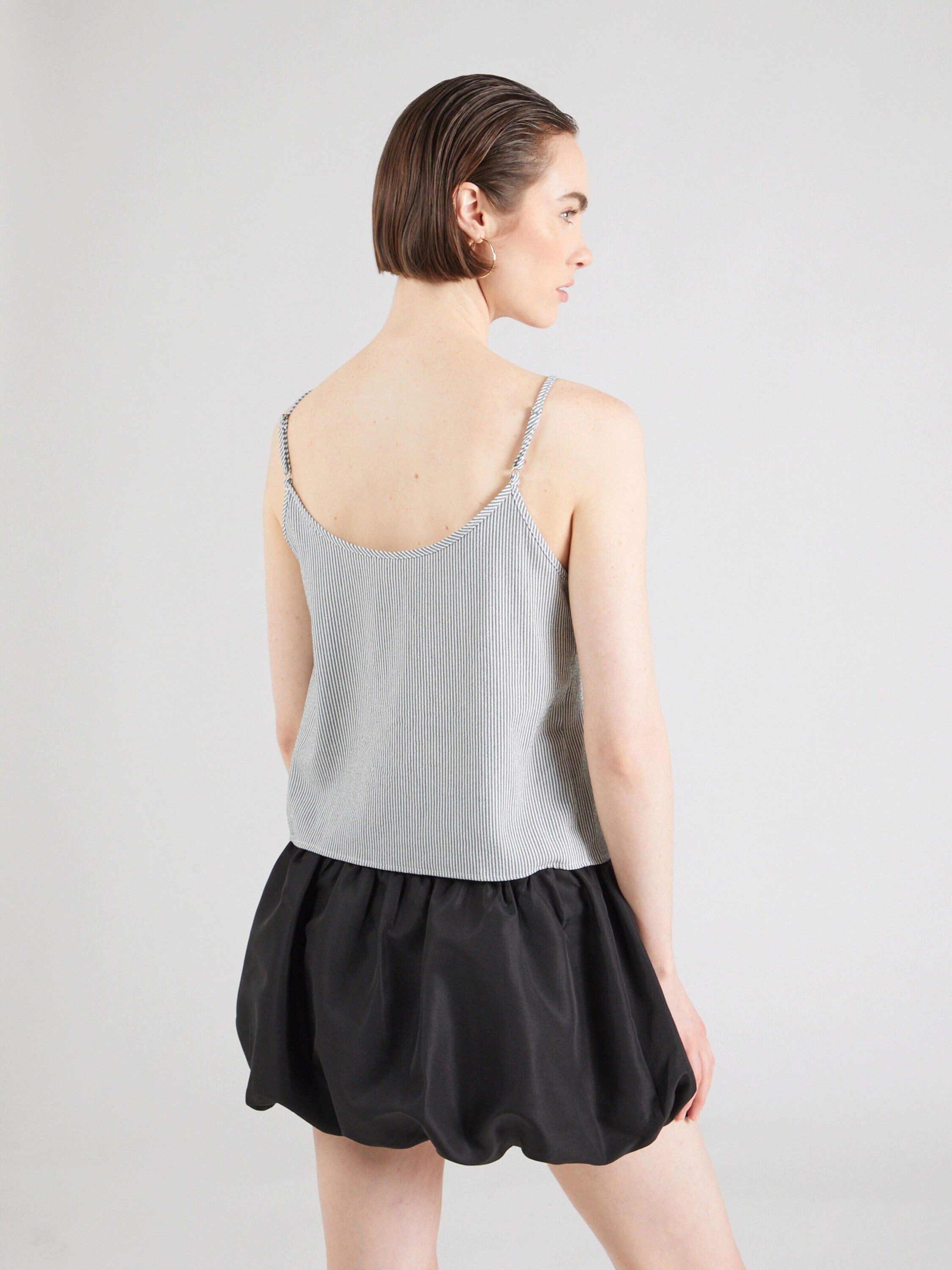 ONLY Shirttop ONLLECEY (1-tlg) Drapiert/gerafft