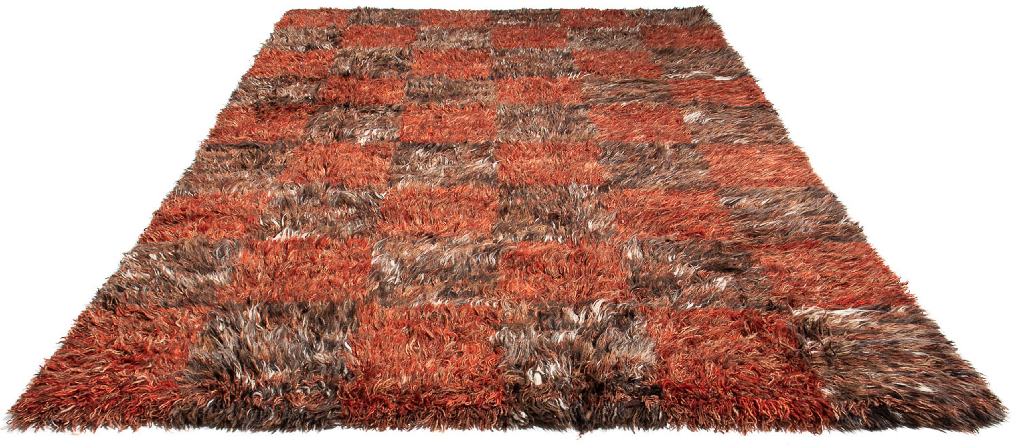 Hochflor-Teppich Hochflor - 297 x 197 cm - mehrfarbig, morgenland, rechteckig, Höhe: 25 mm, Wohnzimmer, Einzelstück