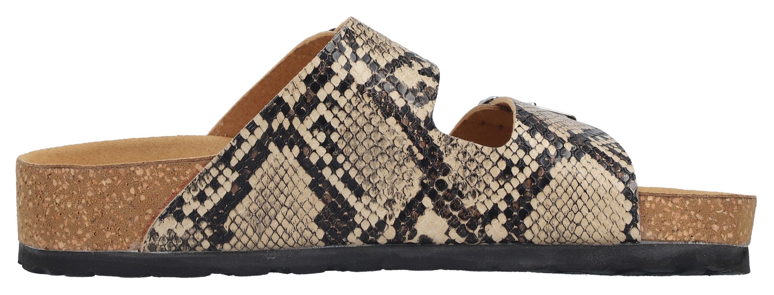 Rieker Pantolette Sommerschuh, Strandschuh, Hausschuh mit verstellbaren Schnallen