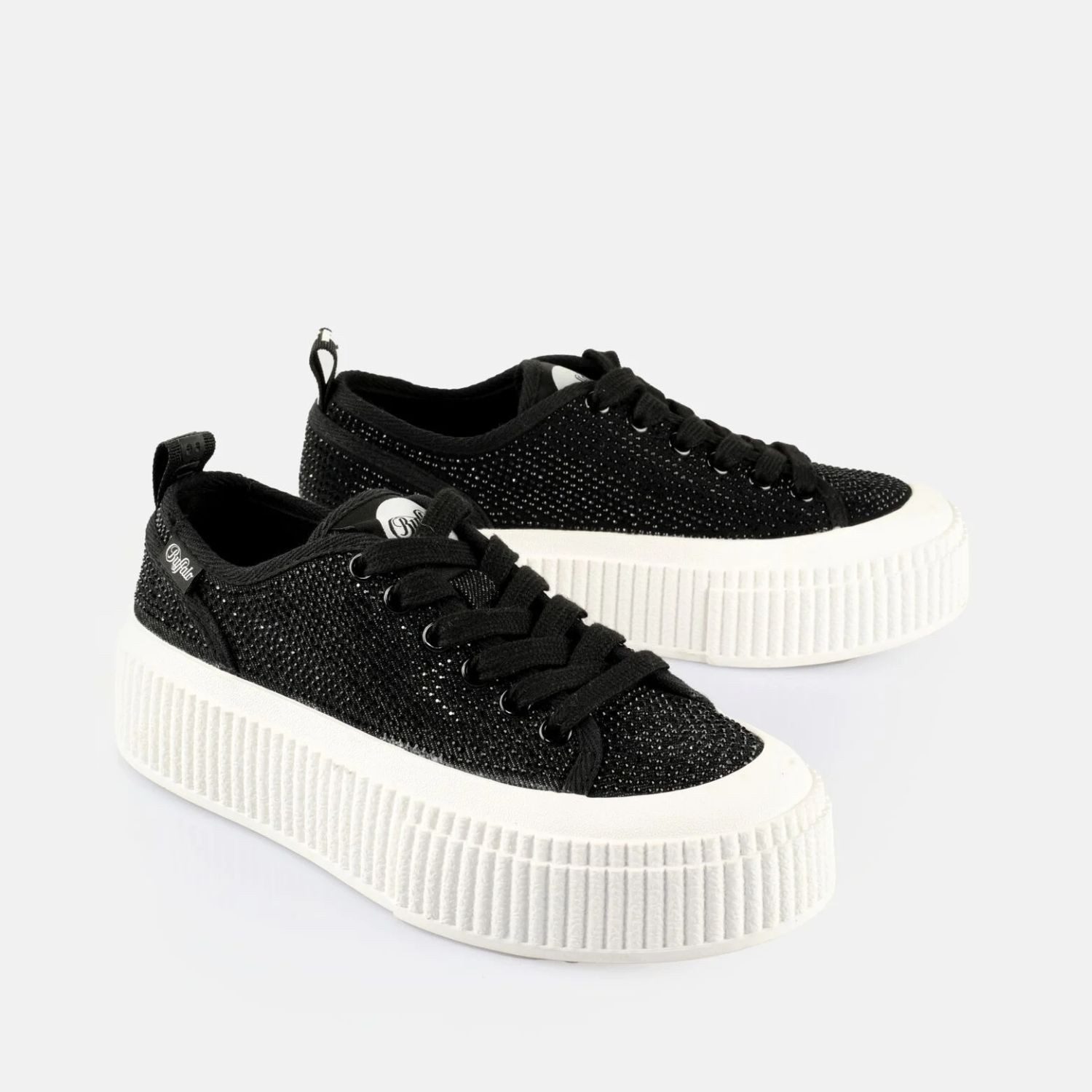 Buffalo Buffalo Madison Glam Low Sneaker Schwarz/Mermaid Sneaker günstig online kaufen