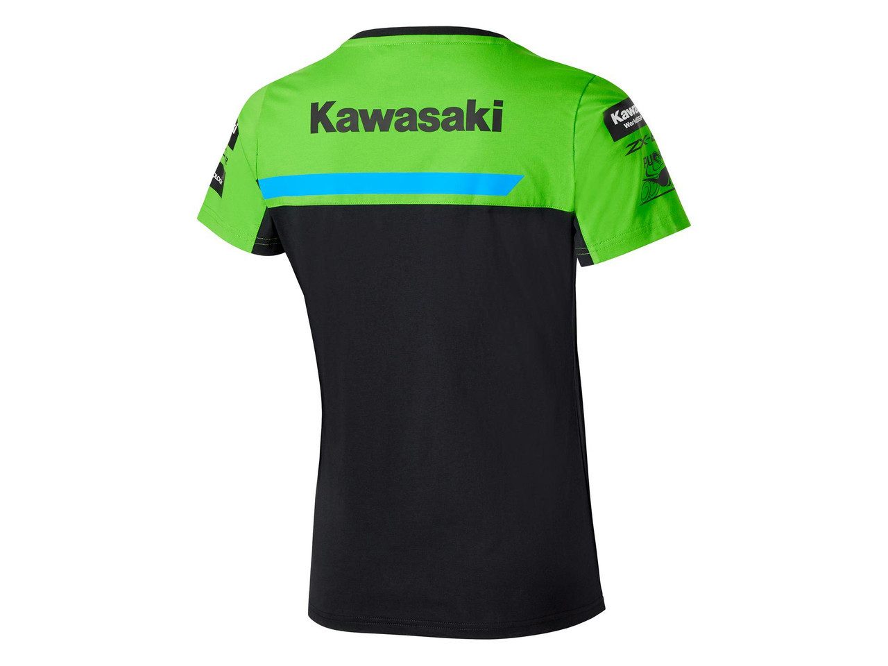 Kawasaki T-Shirt Kawasaki Damen WSBK Team Replika T-Shirt