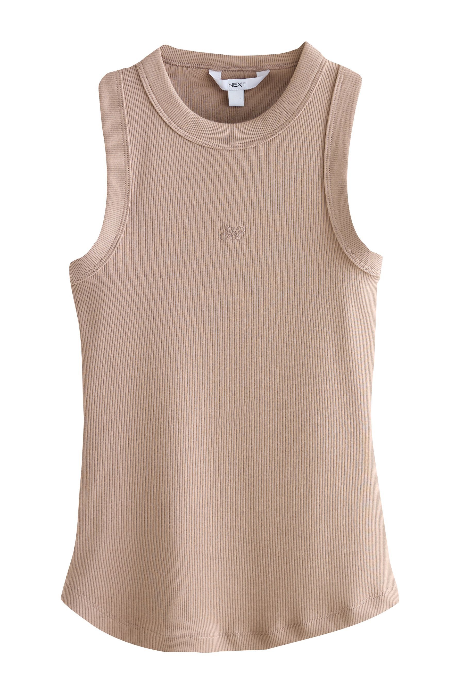 Oatmeal Neutral Embroidered
