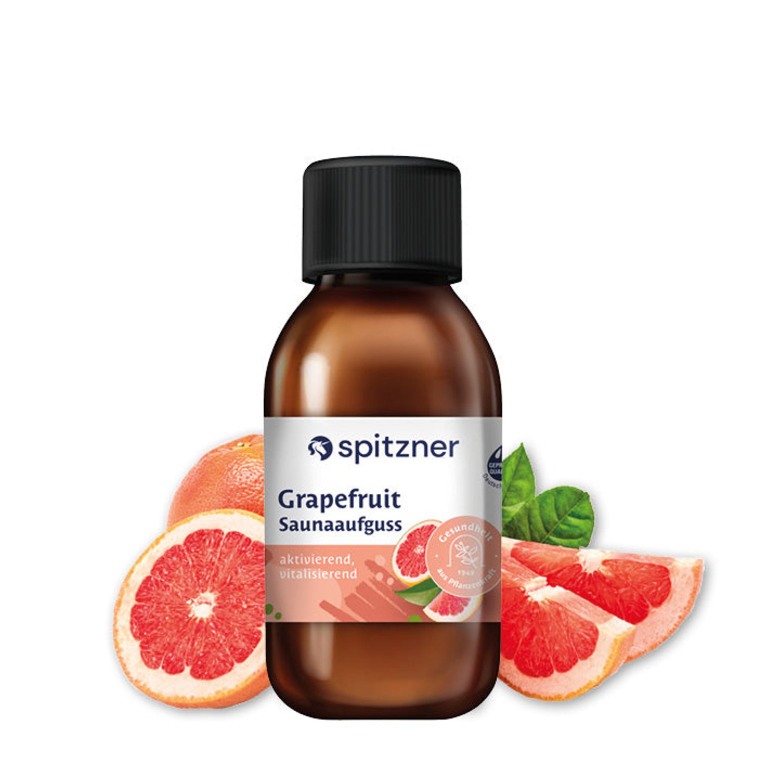 Spitzner Aufgusskonzentrat Spitzner Saunaaufguss Grapefruit 125 ml Wellness Sauna Aufguss