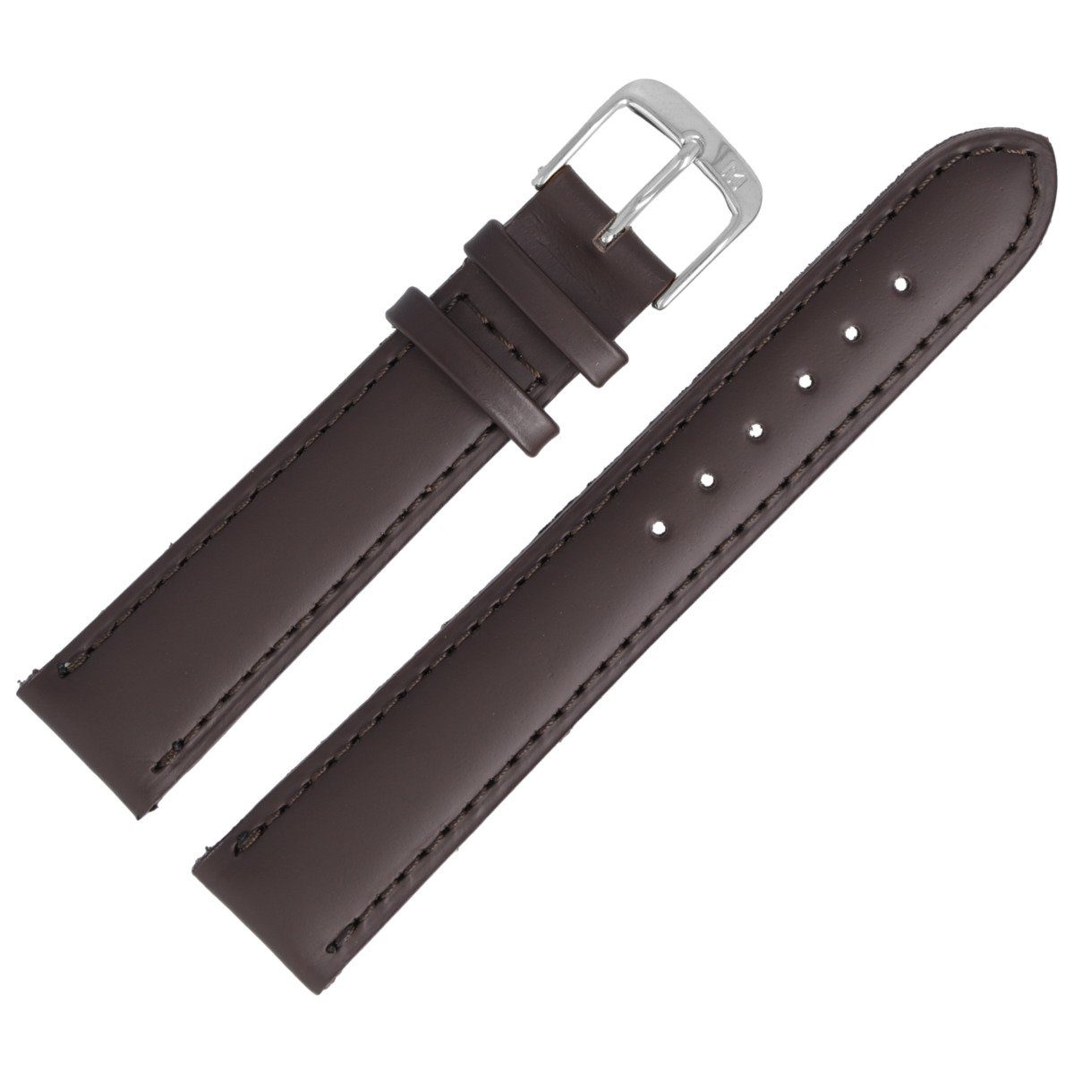 MARBURGER Uhrenarmband 22mm Leder