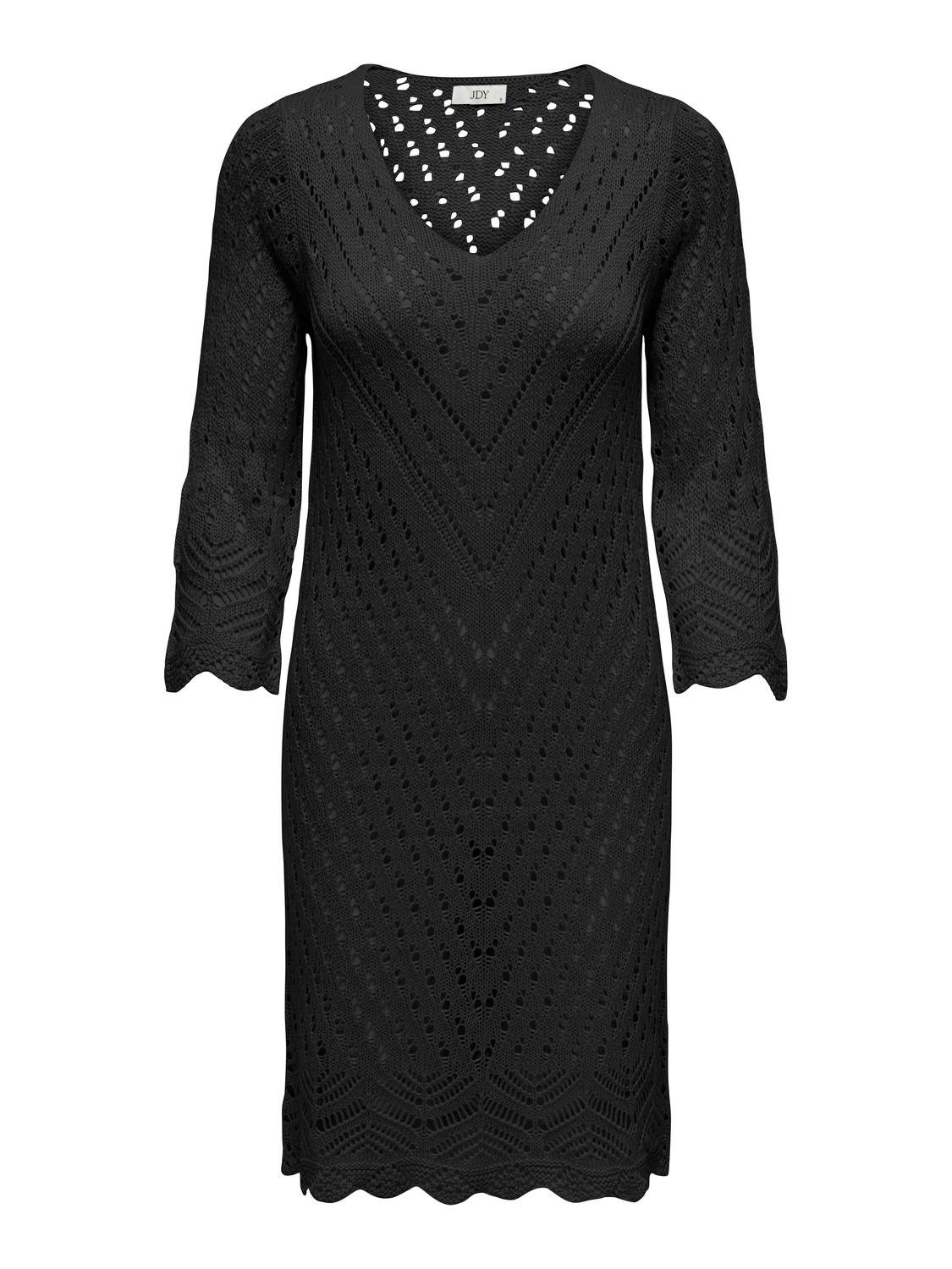 JACQUELINE de YONG Strickkleid Locker Leichtes günstig online kaufen