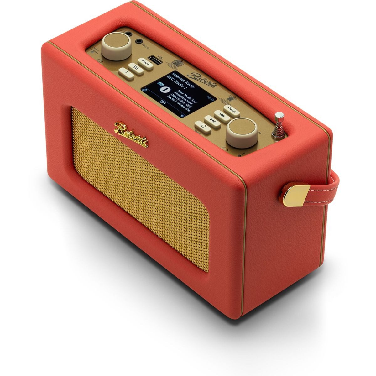 ROBERTS RADIO Revival iStream3L Classic Red Radio