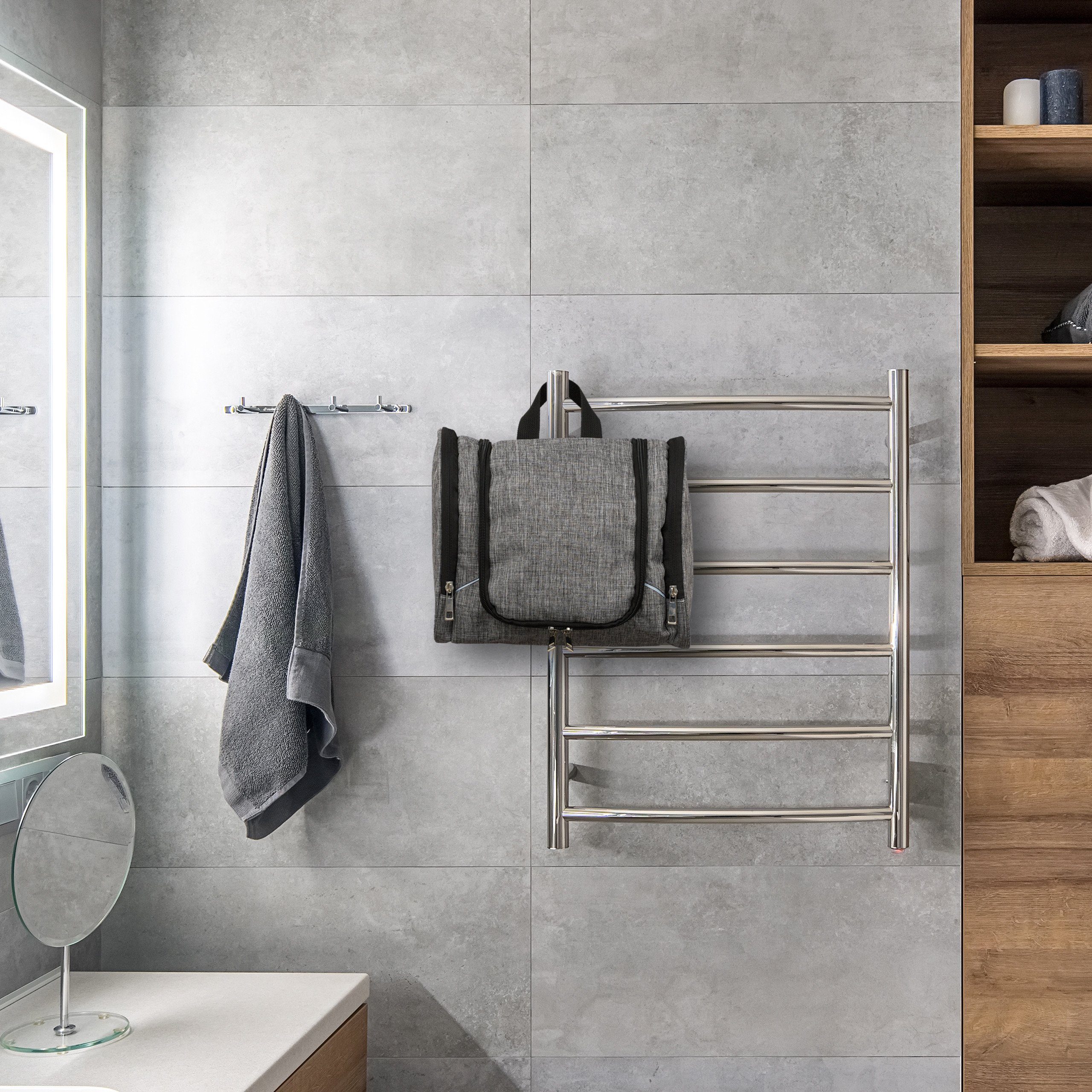 relaxdays Kulturbeutel XL Kulturbeutel zum Aufhängen